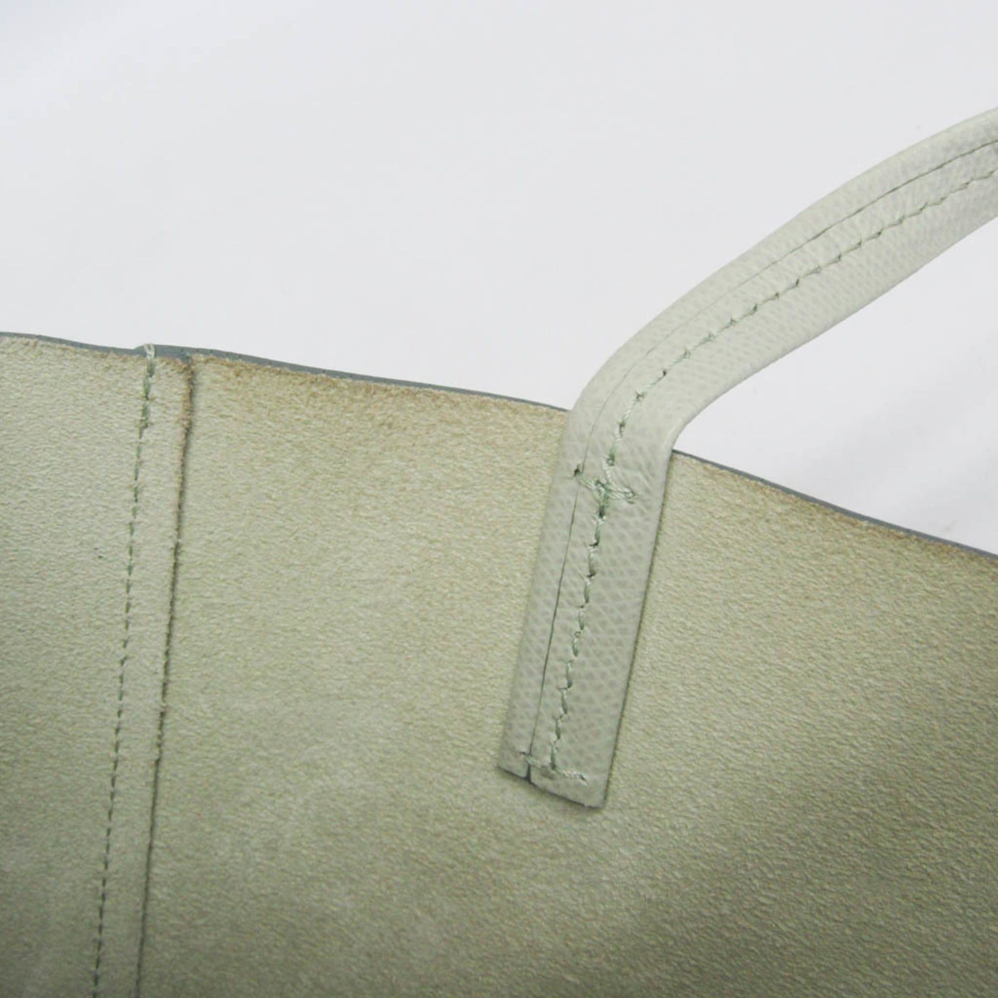 Celine Celine Cabas SMALL VERTICAL 176163 Women's Leather Shoulder Bag,Tote Bag Light Green,Red Color Size ONE SIZE - 12 Thumbnail
