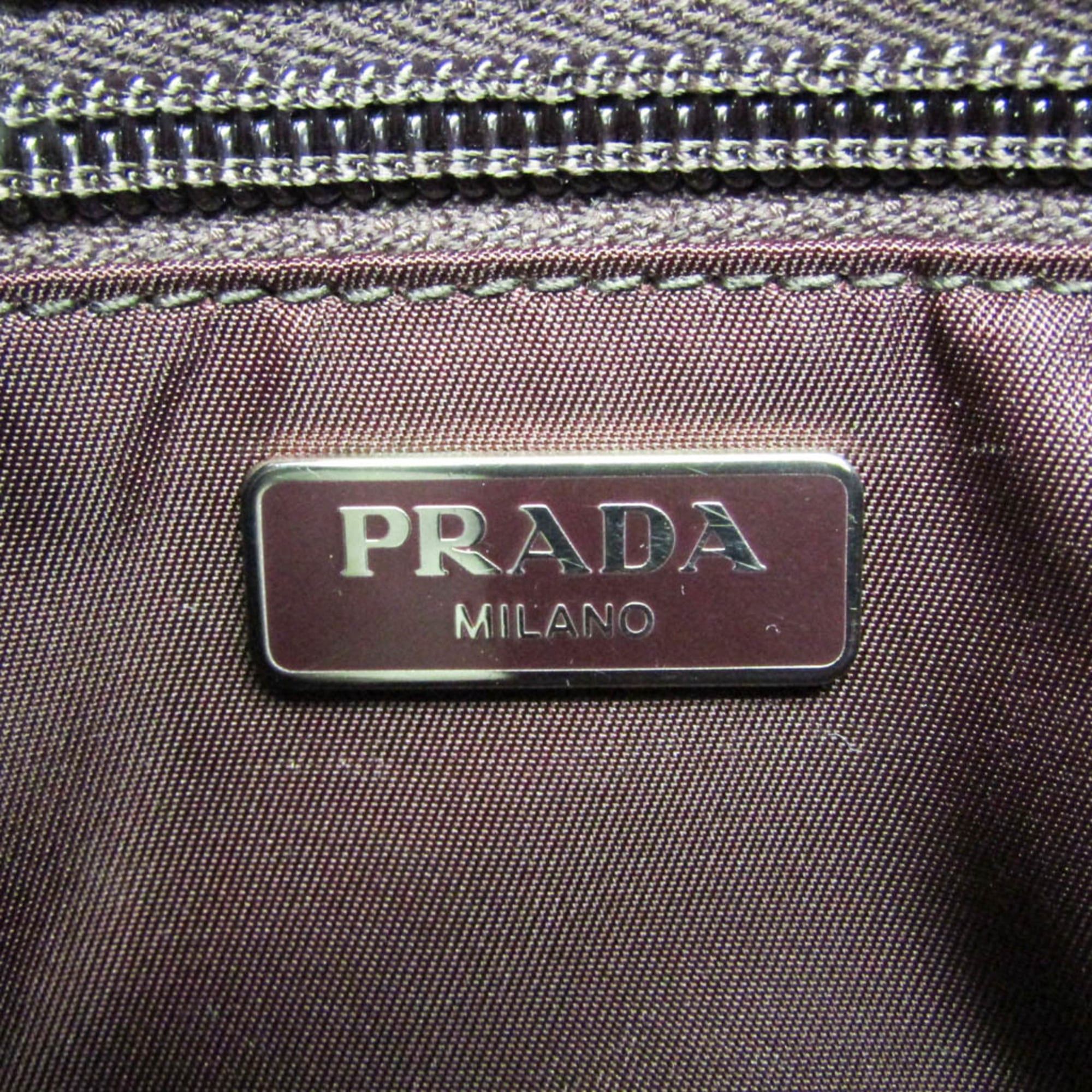 Prada Prada Women,Men Nylon Pouch,Wash Bag Bordeaux Size ONE SIZE - 10 Thumbnail