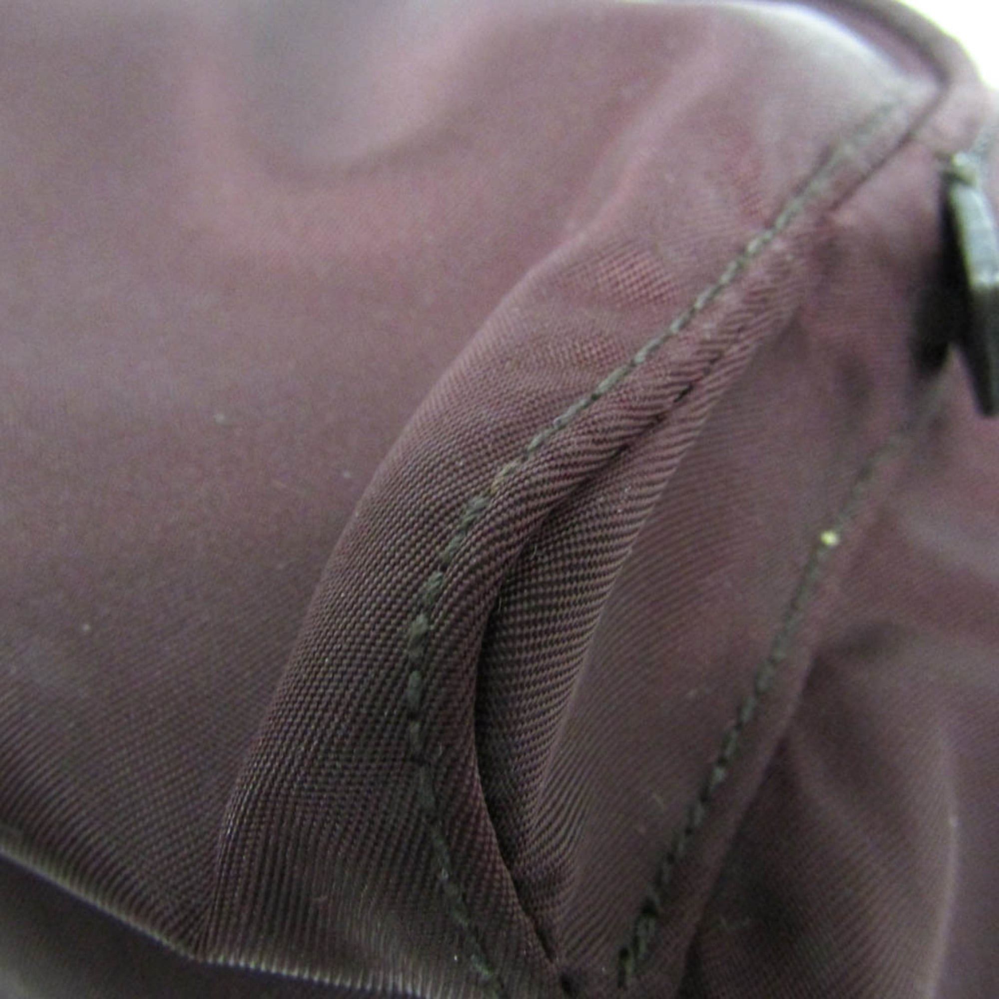Prada Prada Women,Men Nylon Pouch,Wash Bag Bordeaux Size ONE SIZE - 6 Thumbnail