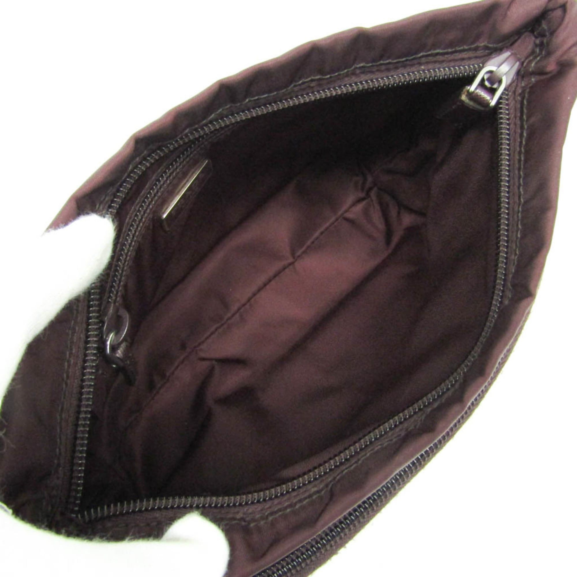 Prada Prada Women,Men Nylon Pouch,Wash Bag Bordeaux Size ONE SIZE - 3 Thumbnail