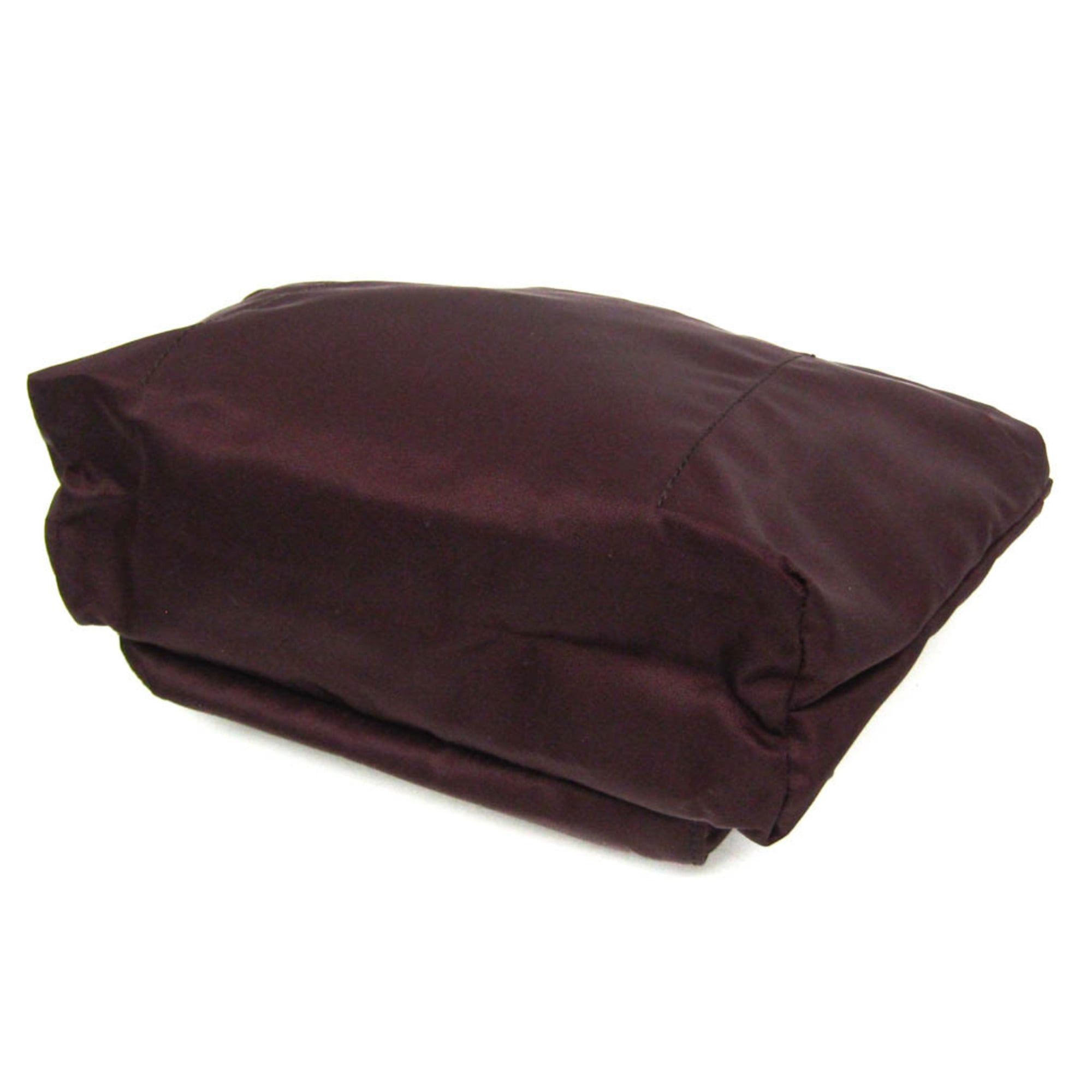Prada Prada Women,Men Nylon Pouch,Wash Bag Bordeaux Size ONE SIZE - 2 Thumbnail