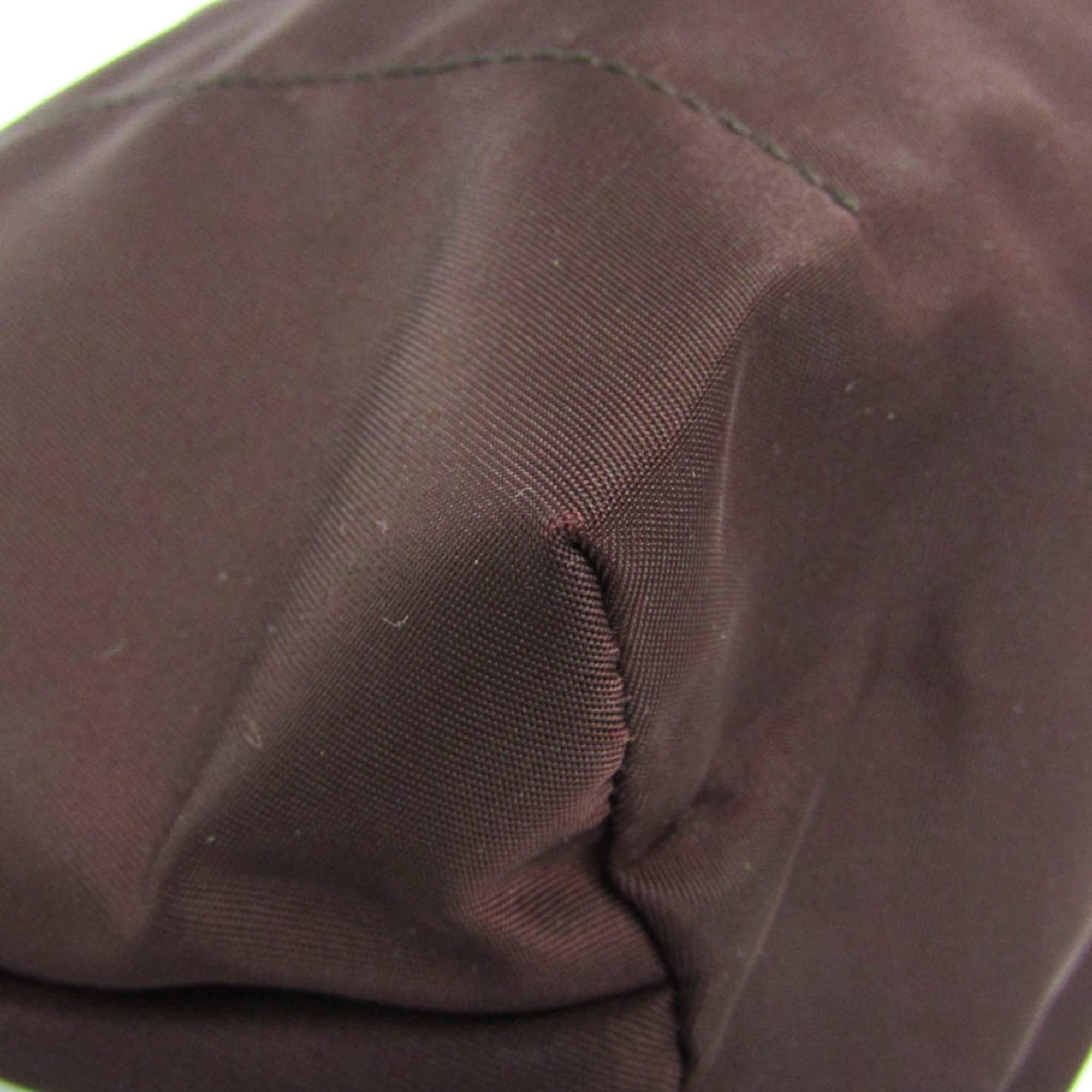 Prada Prada Women,Men Nylon Pouch,Wash Bag Bordeaux Size ONE SIZE - 4 Thumbnail