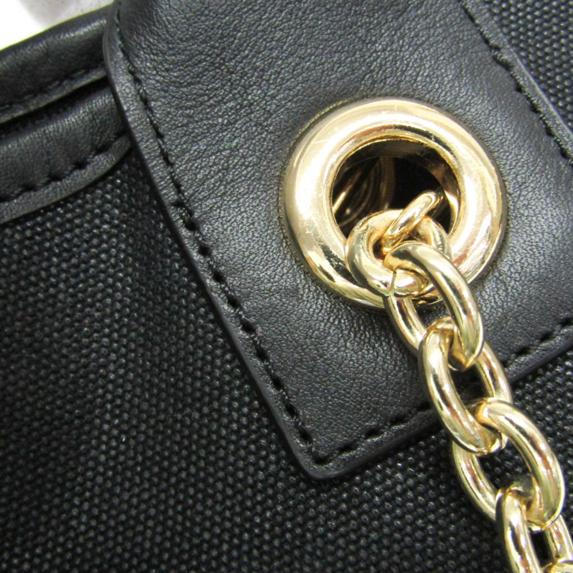 Other Hunting World Double Handle Women's Canvas,Leather Handbag,Tote Bag Black Size ONE SIZE - 8 Thumbnail