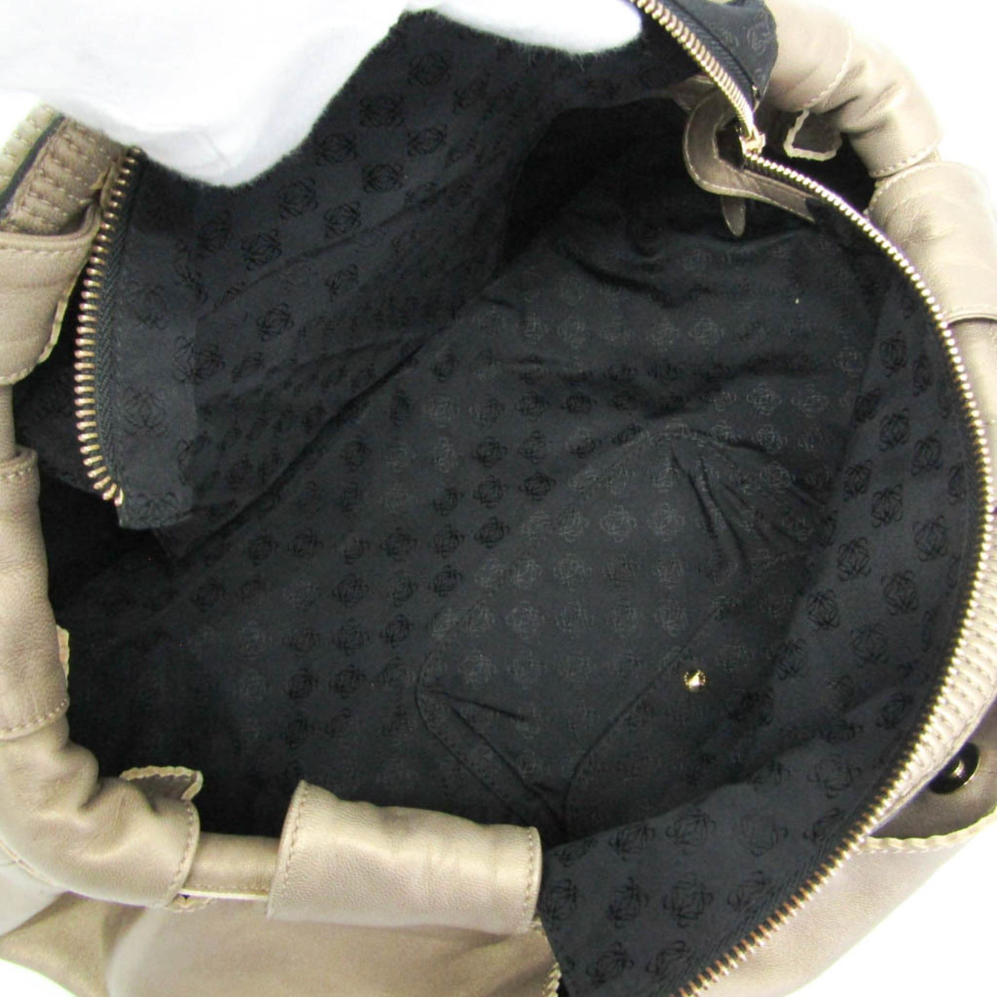 Loewe Loewe Nappa Aire Women's Nappa Leather Handbag Gold Size ONE SIZE - 3 Thumbnail