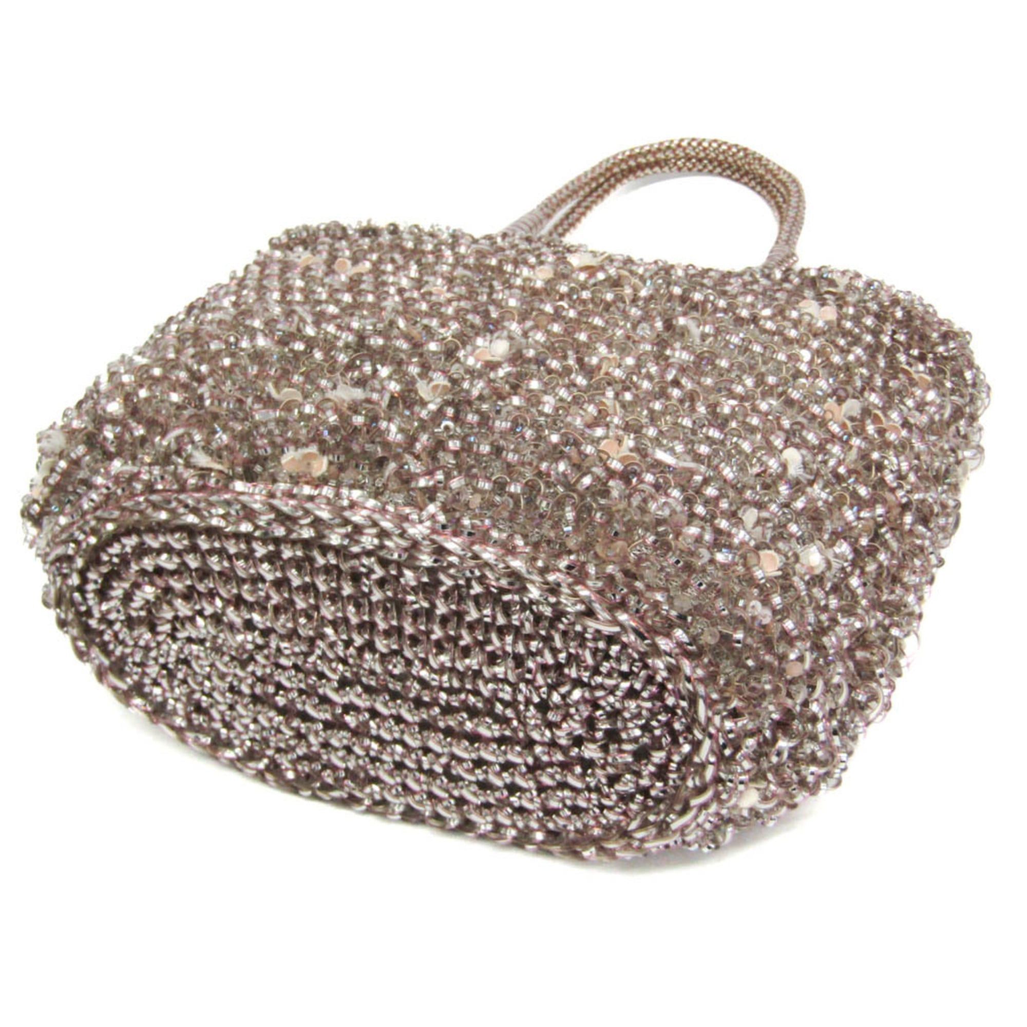 ANTEPRIMA Anteprima Fioritura Women's Wire Baguette Bag,Handbag Pink Size ONE SIZE - 2 Thumbnail