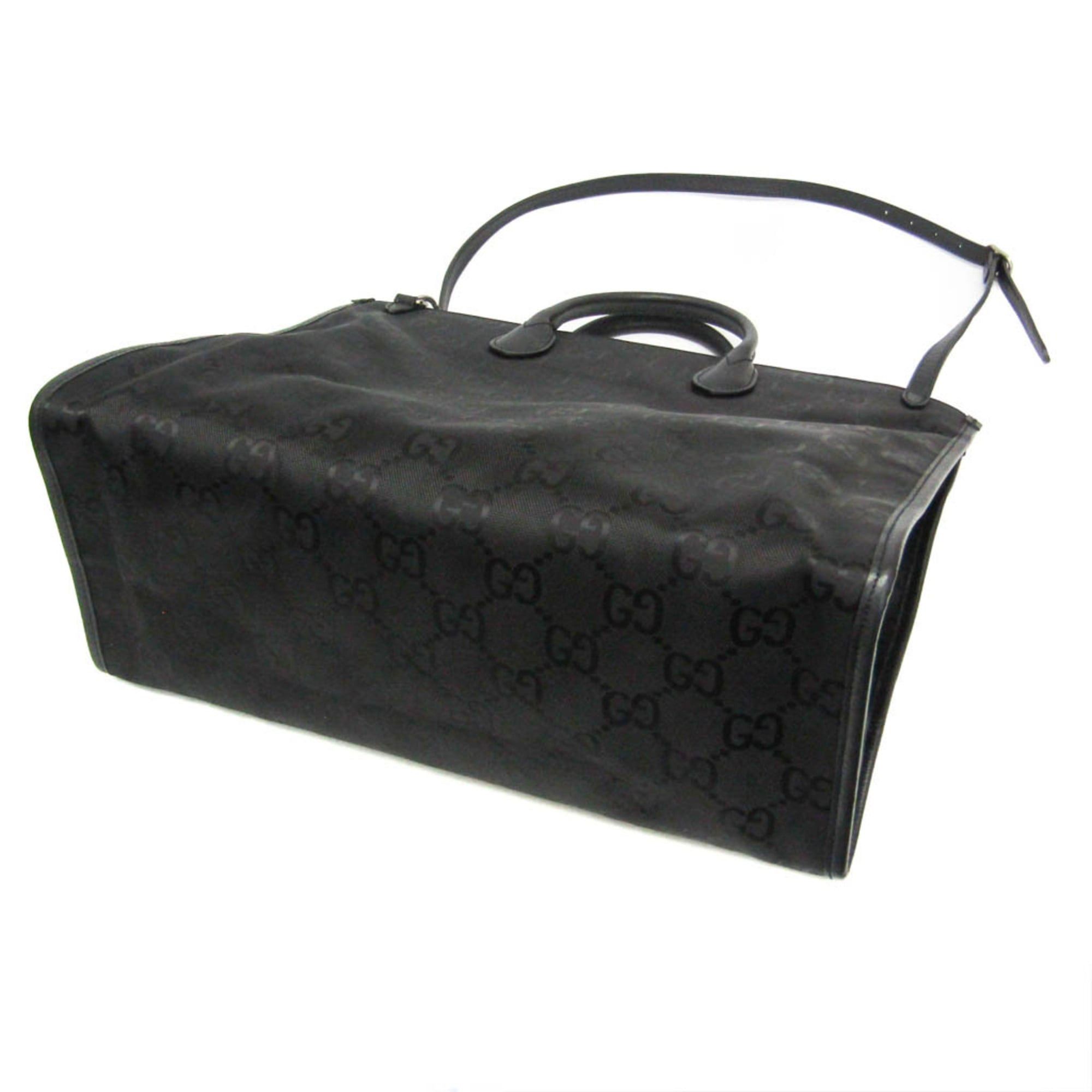 Gucci Gucci Off The Grid GG 630353 Men,Women Nylon Canvas,Leather Handbag,Shoulder Bag Black Size ONE SIZE - 2 Thumbnail