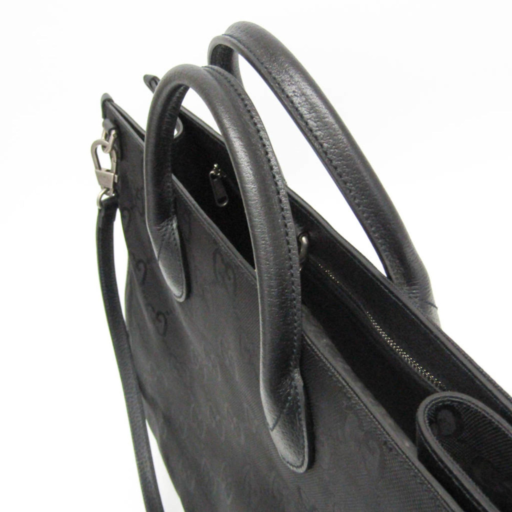 Gucci Gucci Off The Grid GG 630353 Men,Women Nylon Canvas,Leather Handbag,Shoulder Bag Black Size ONE SIZE - 8 Thumbnail