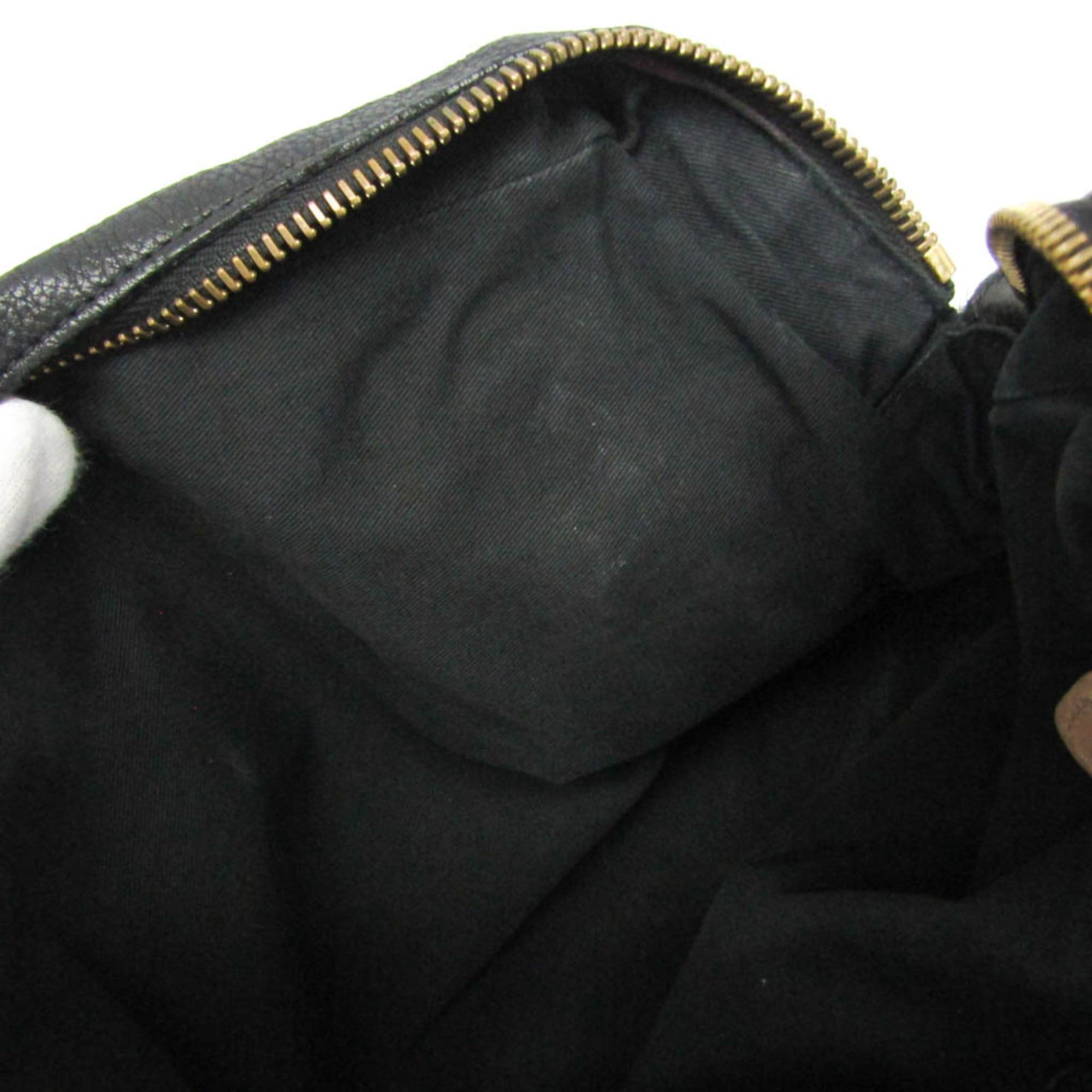 Chloe Chloé Paraty Large Women's Leather Handbag,Shoulder Bag Black Size ONE SIZE - 14 Thumbnail