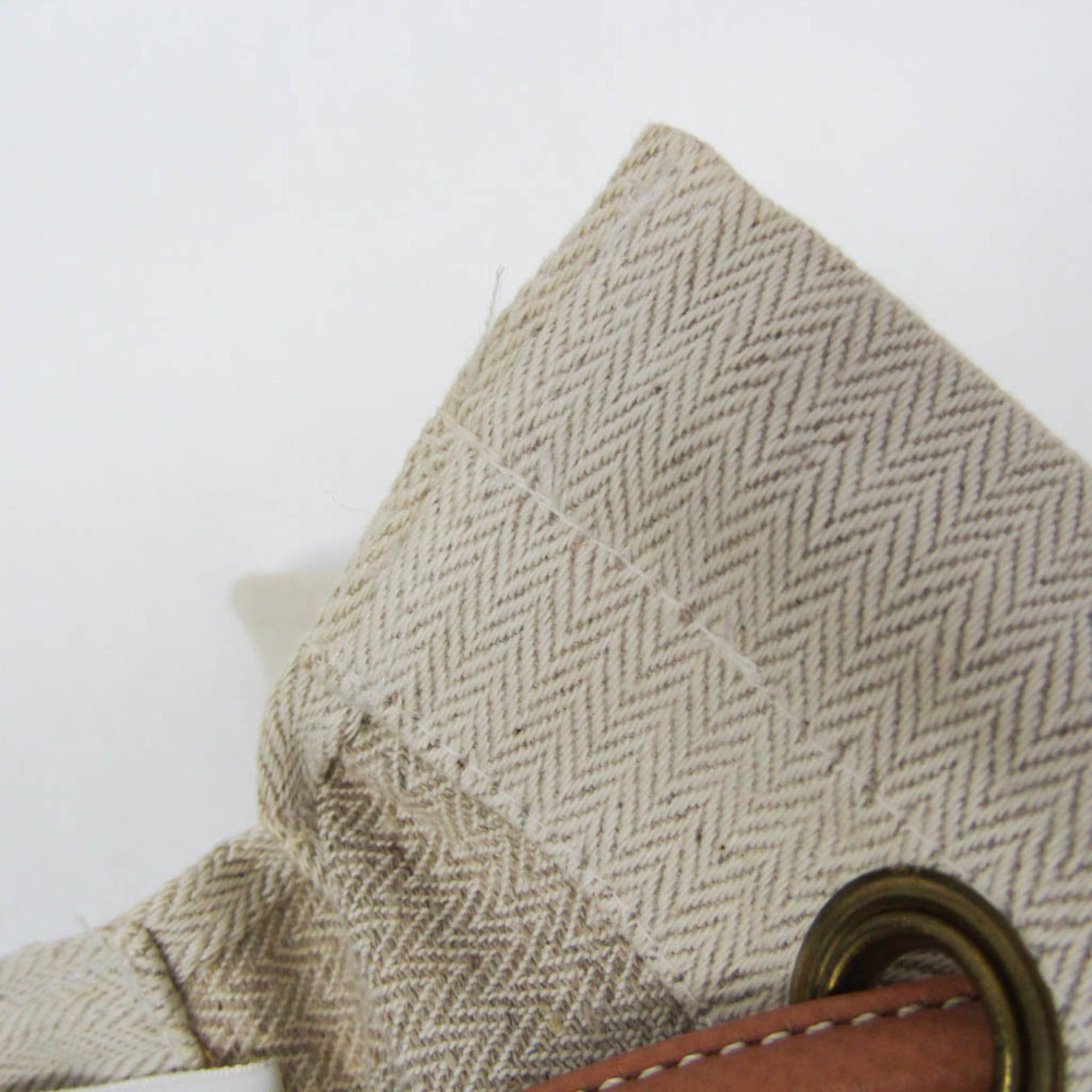 Hermes Hermes Aline GM Women's Cotton,Leather Shoulder Bag Brown,Off-white Size ONE SIZE - 13 Thumbnail