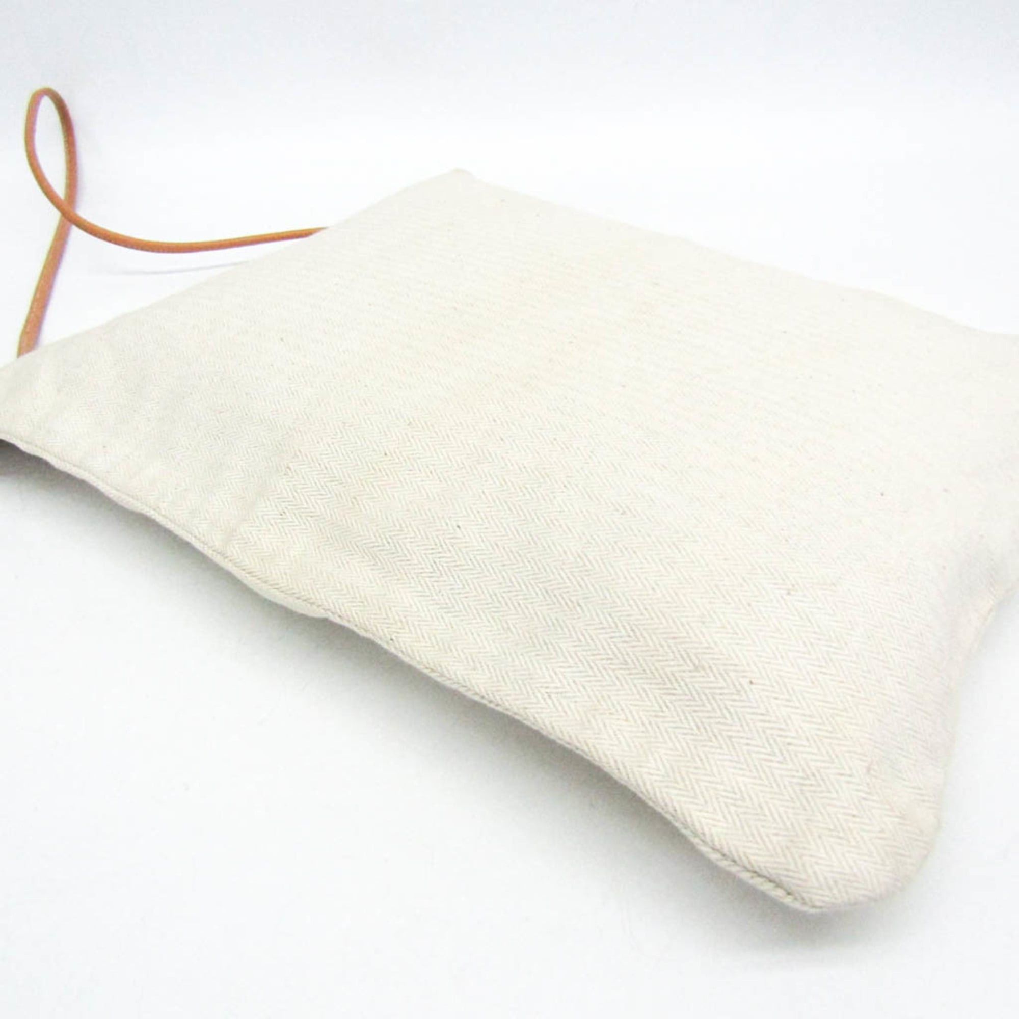 Hermes Hermes Aline GM Women's Cotton,Leather Shoulder Bag Brown,Off-white Size ONE SIZE - 5 Thumbnail
