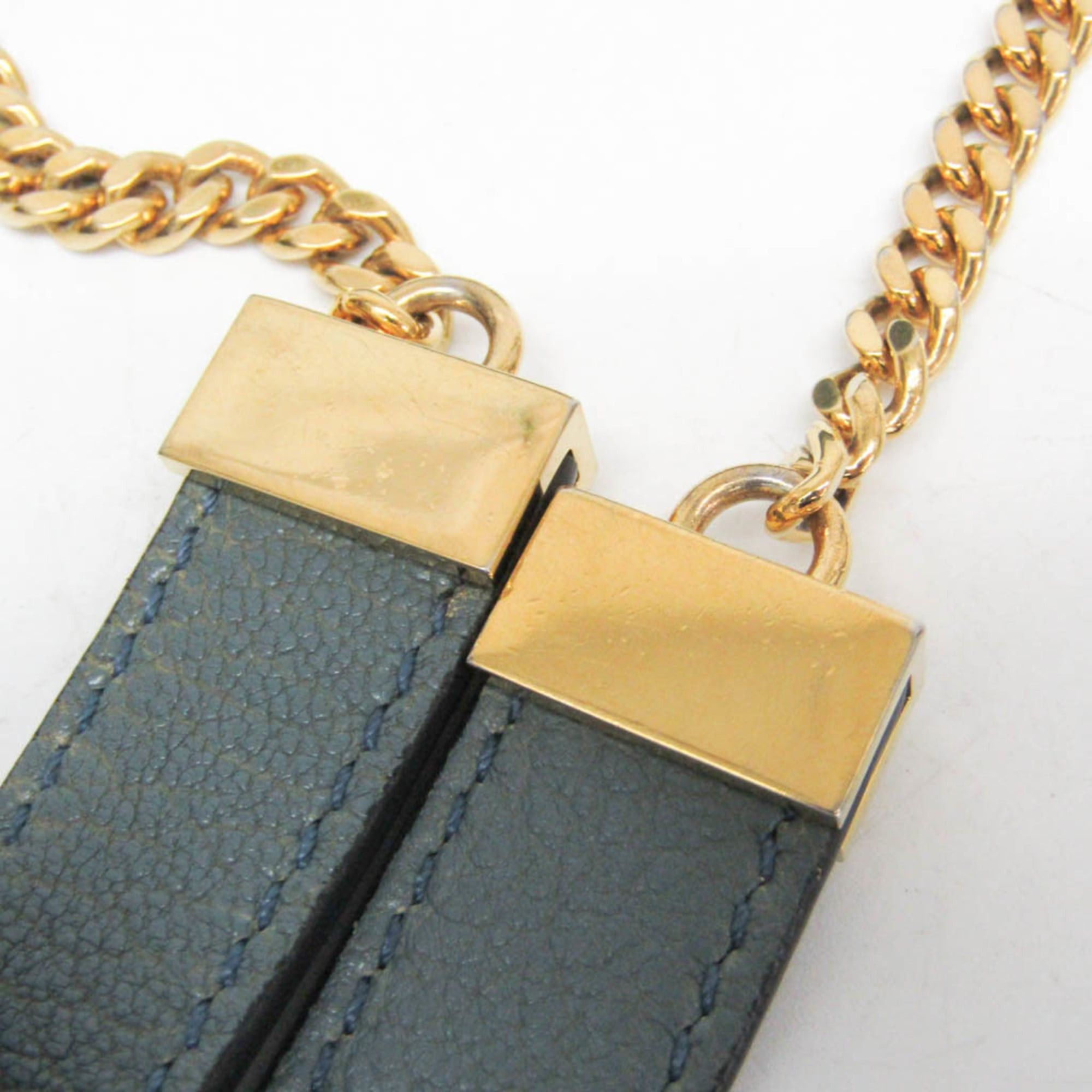 Chloe Chloé Drew Women's Leather Shoulder Bag Light Blue Size ONE SIZE - 12 Thumbnail