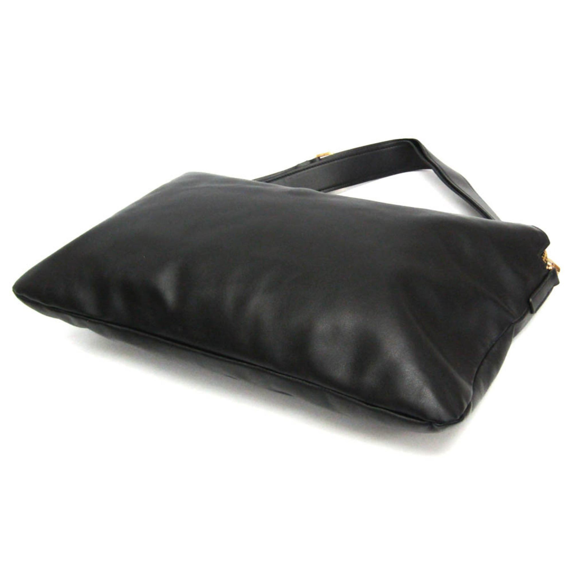 Miu Miu Miu Miu RR1917 Women's Leather Shoulder Bag Black Size ONE SIZE - 3 Thumbnail