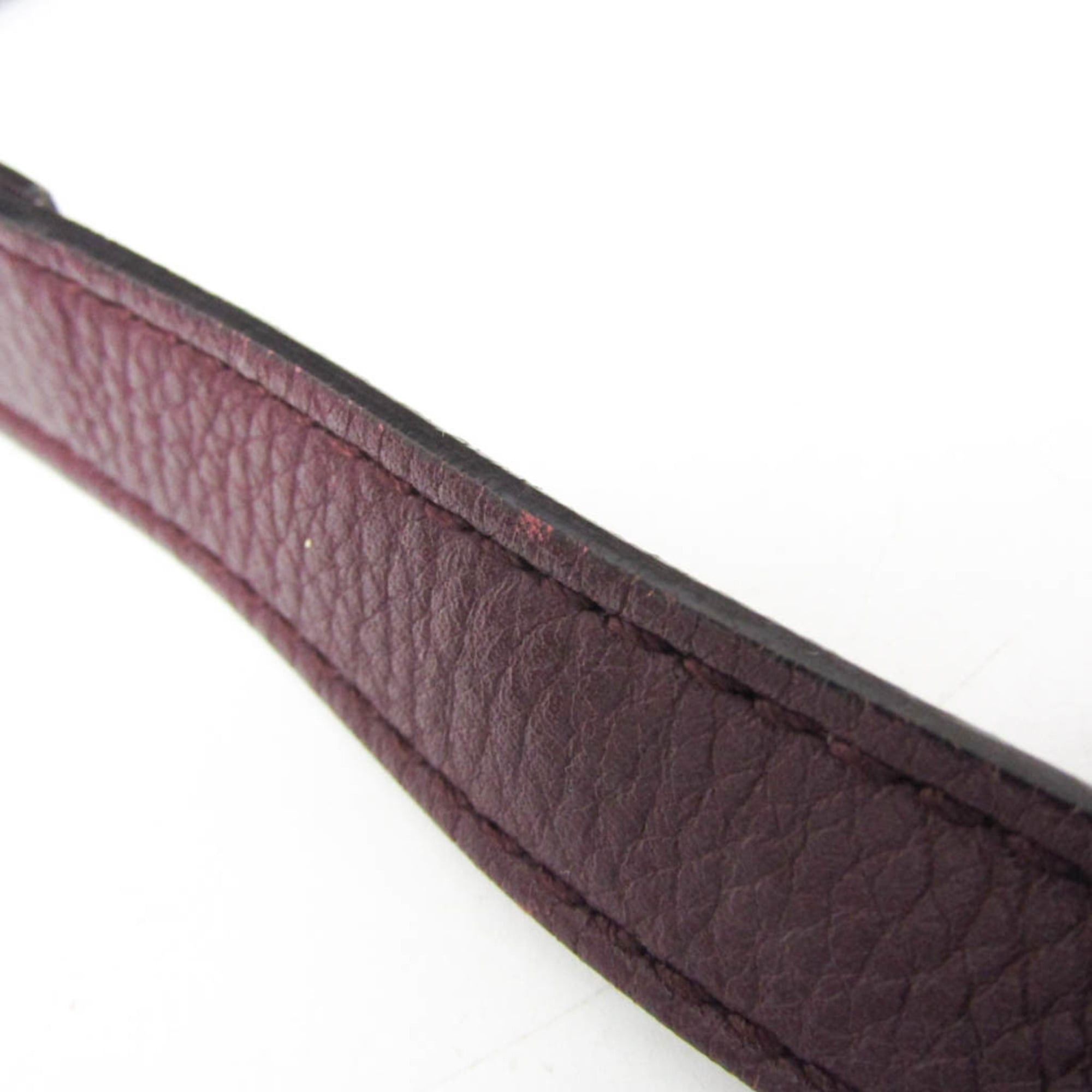 Gucci Gucci Bamboo 353124 Women's Leather Handbag Wine Size ONE SIZE - 12 Thumbnail