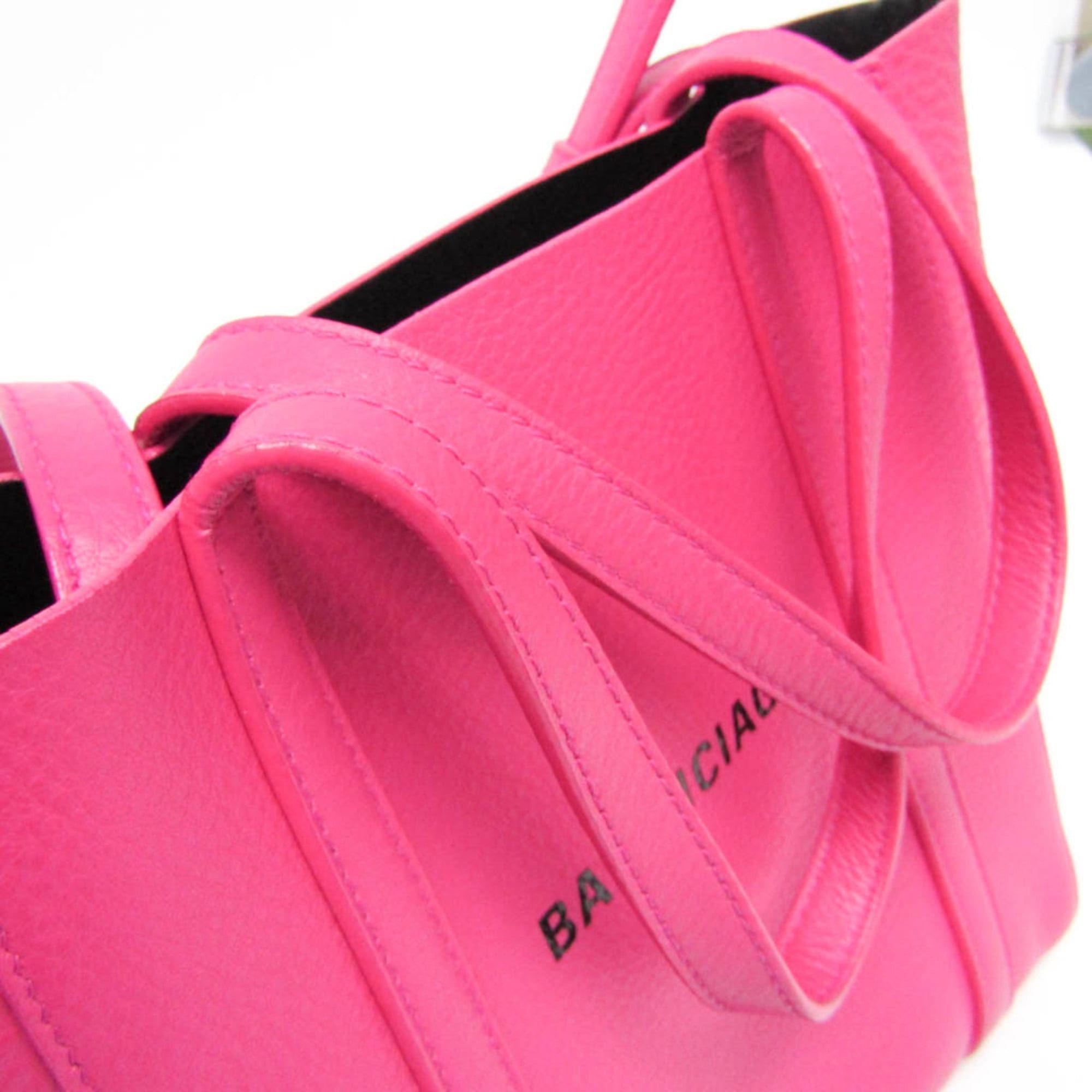 Balenciaga Balenciaga Everyday Tote XXS 551815 Women's Leather Shoulder Bag,Tote Bag Pink Size ONE SIZE - 8 Thumbnail