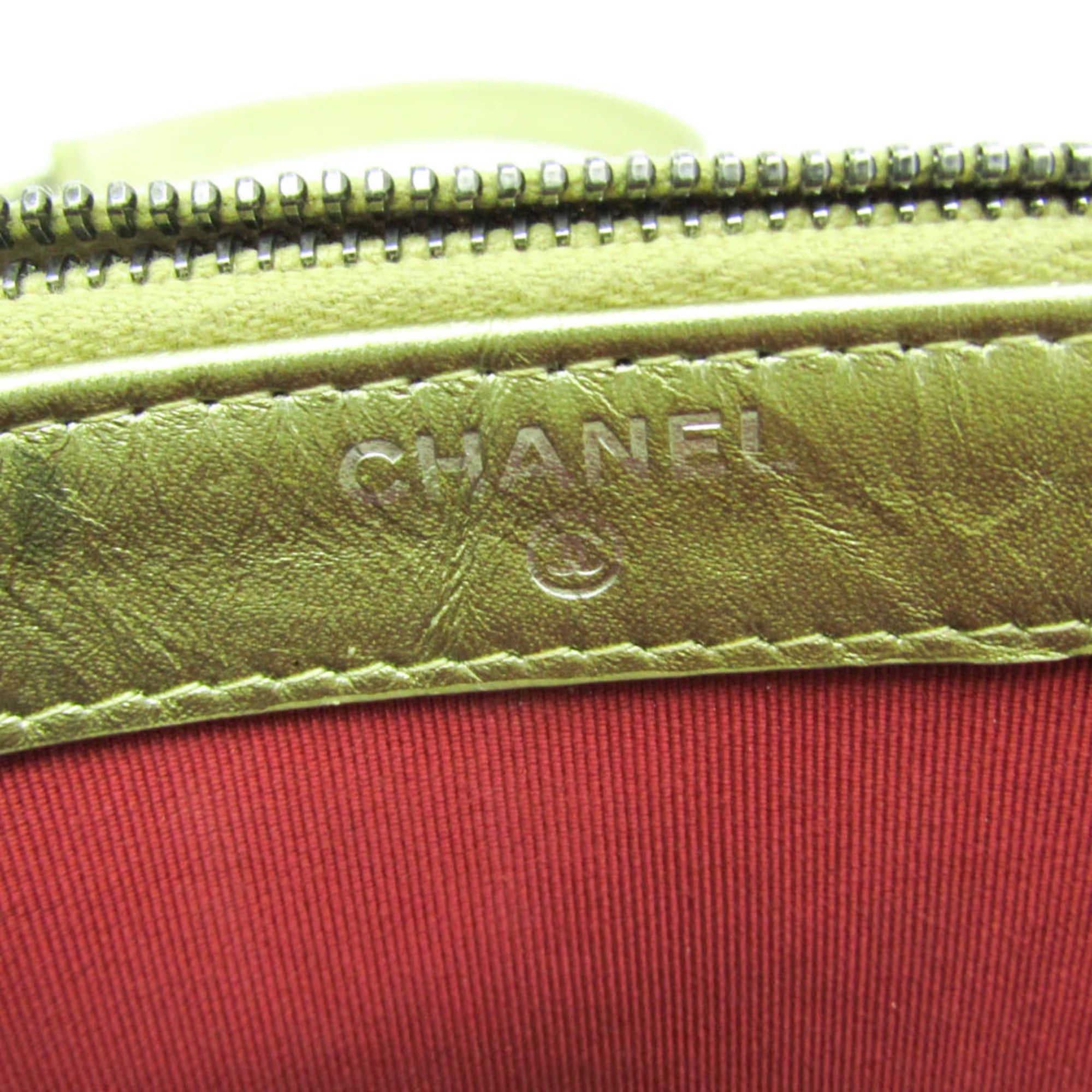 Chanel Chanel Gabriel Chain Shoulder Bag A94505 Women's Leather Shoulder Bag Gold Size ONE SIZE - 18 Thumbnail