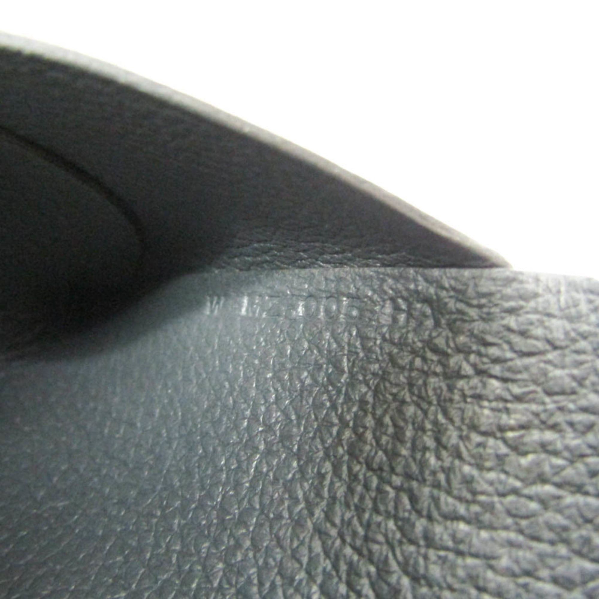 Hermes Hermes Calvi Duo Togo Leather Card Case Gray Size ONE SIZE - 11 Thumbnail