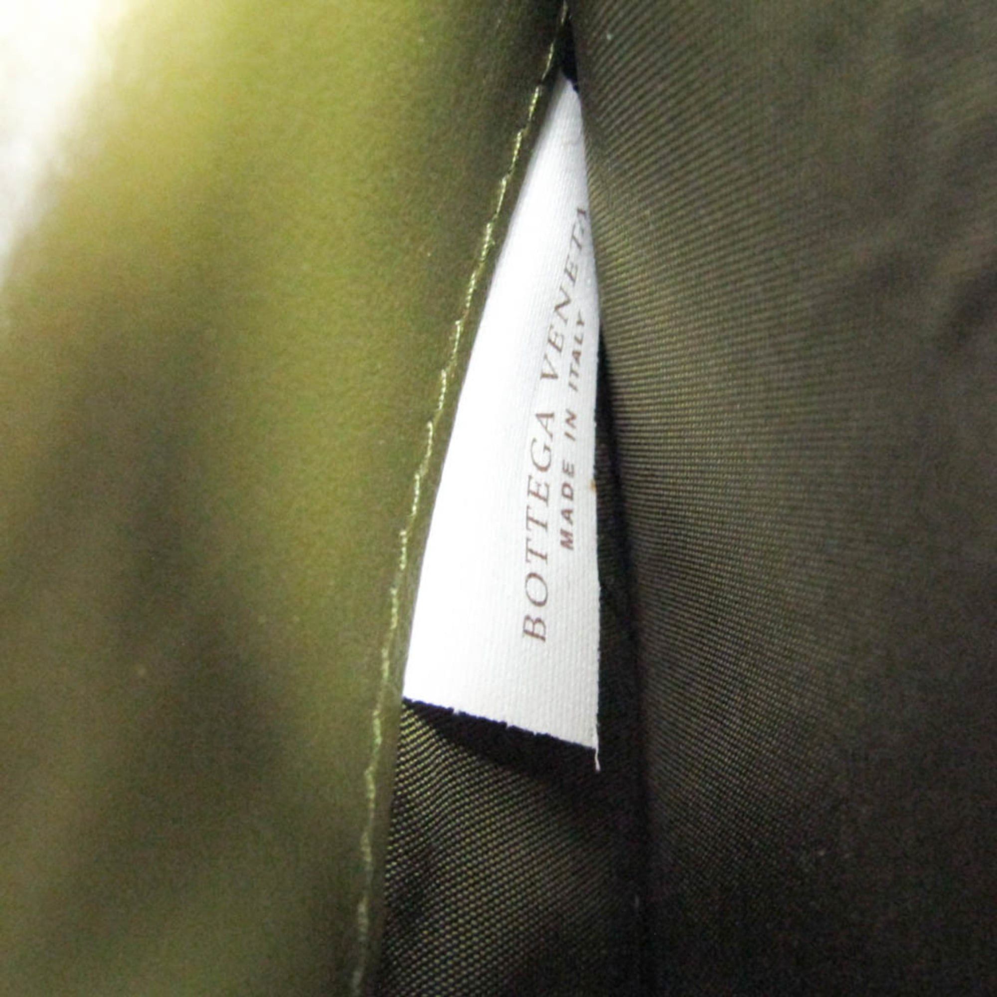 Bottega Veneta Bottega Veneta Intrecciato Men,Women Leather Wallet (bi-fold) Khaki Size ONE SIZE - 18 Thumbnail