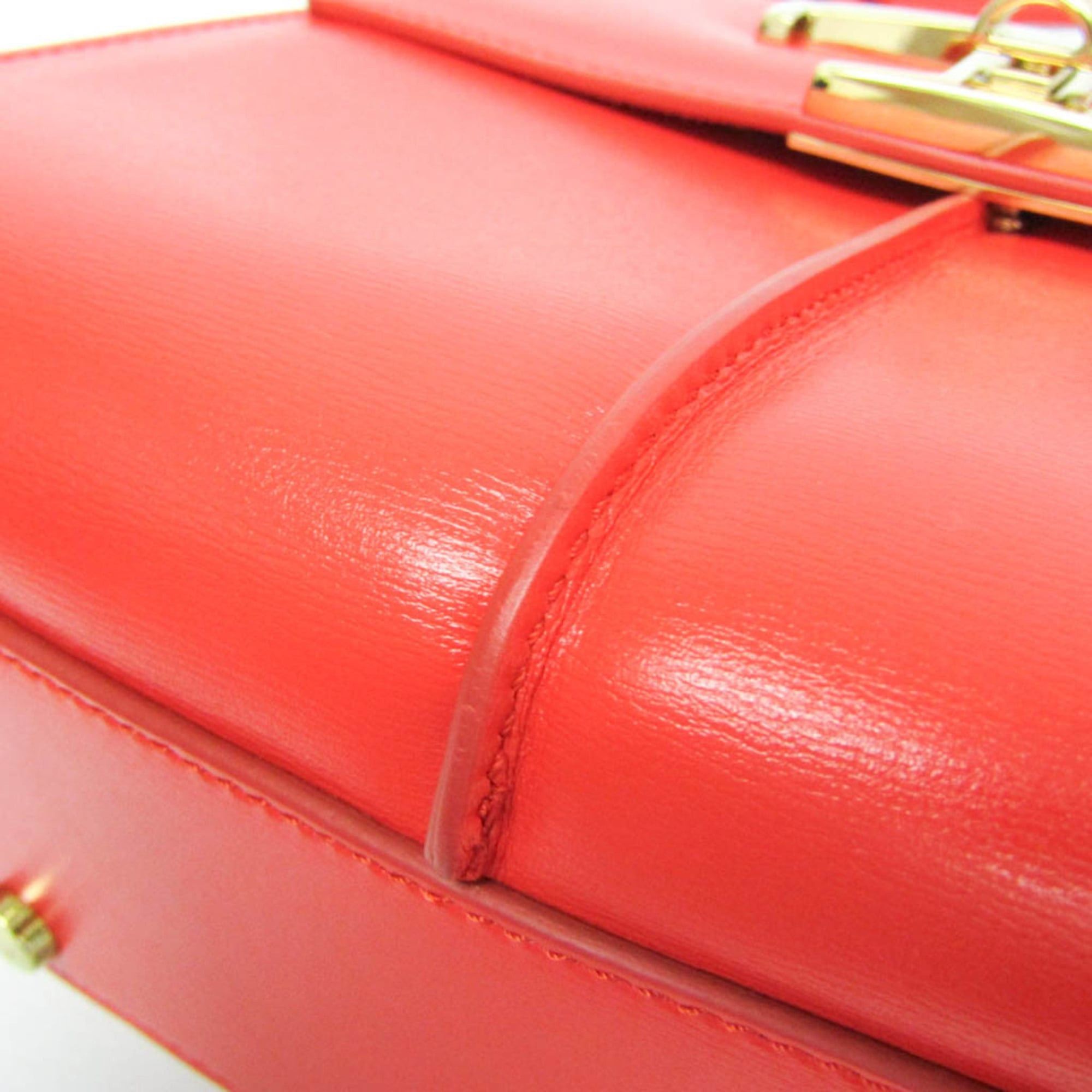 Tod's Tod's T Timeless Women's Leather Handbag,Shoulder Bag Red Color Size ONE SIZE - 7 Thumbnail
