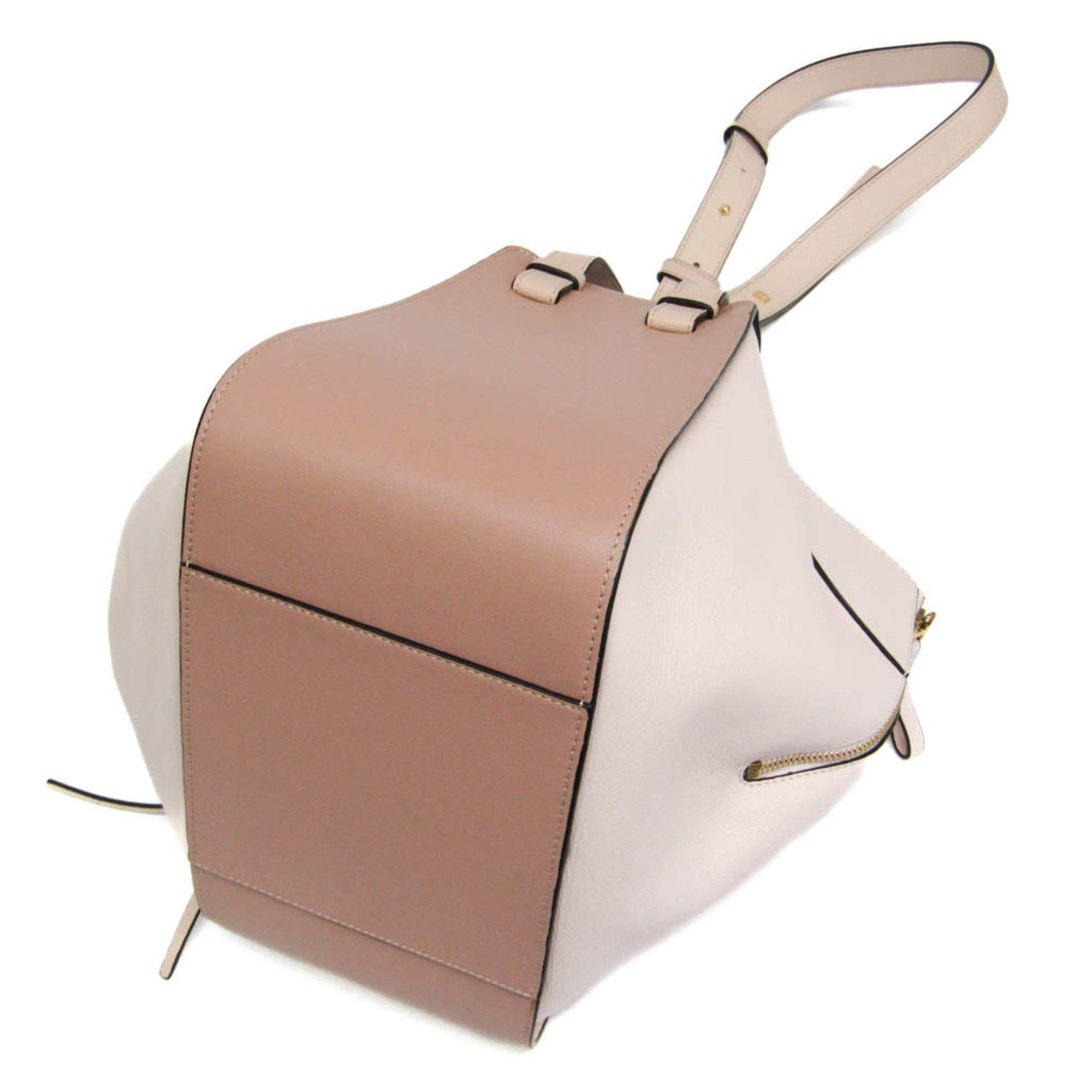 Loewe Loewe Hammock Small 387.30TS35 Women's Leather Handbag,Shoulder Bag Light Pink,Pink Beige Size ONE SIZE - 2 Thumbnail