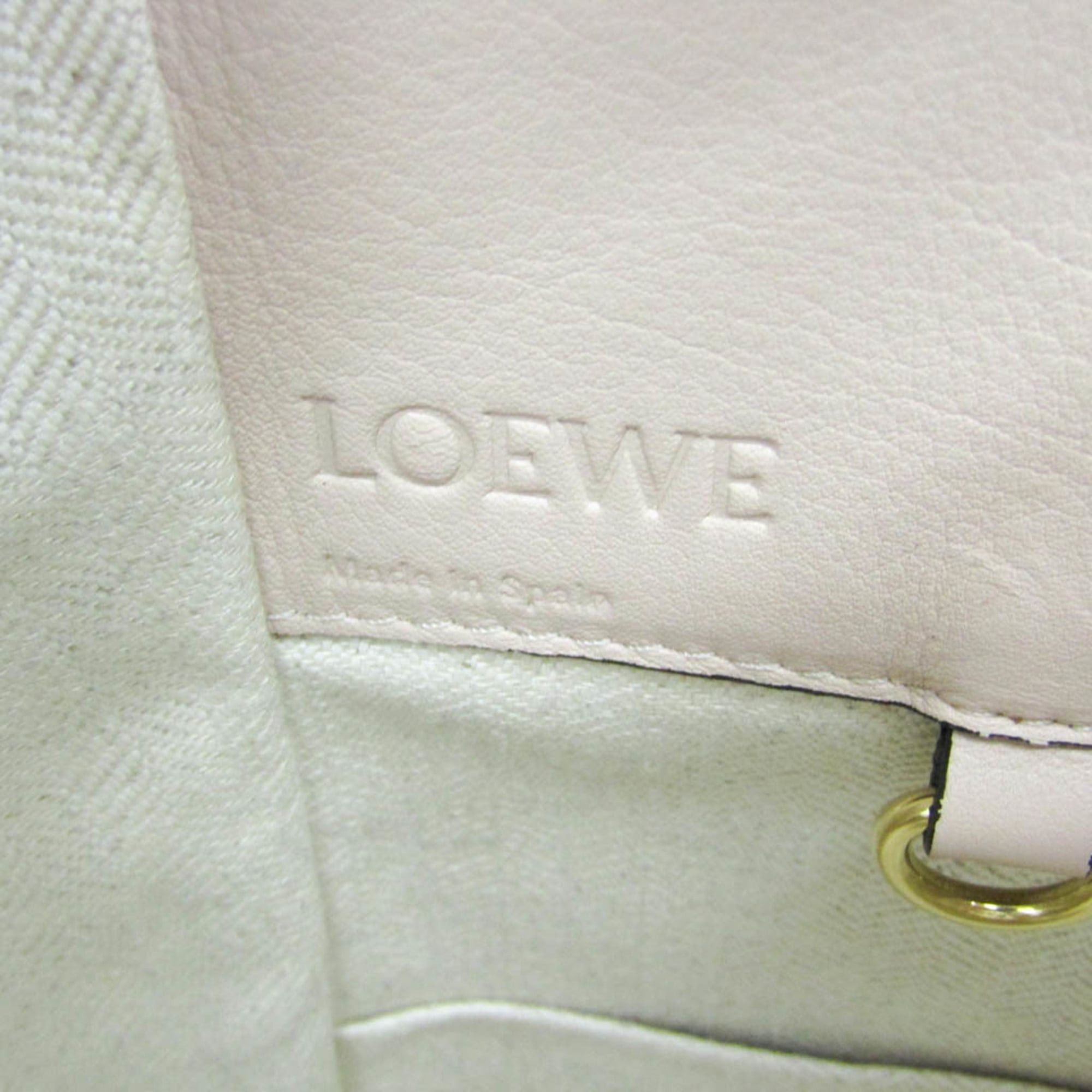 Loewe Loewe Hammock Small 387.30TS35 Women's Leather Handbag,Shoulder Bag Light Pink,Pink Beige Size ONE SIZE - 18 Thumbnail