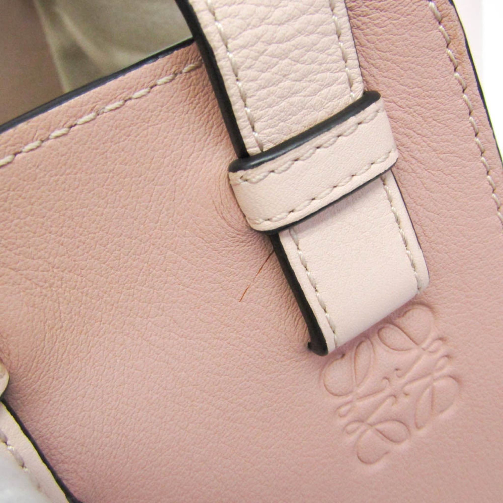 Loewe Loewe Hammock Small 387.30TS35 Women's Leather Handbag,Shoulder Bag Light Pink,Pink Beige Size ONE SIZE - 7 Thumbnail