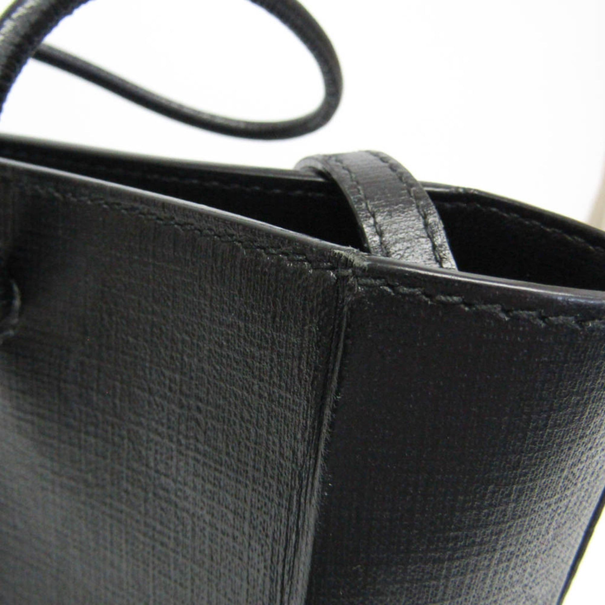 Balenciaga Balenciaga Shopping Bag S 597860 Men,Women Leather Shoulder Bag,Tote Bag Black Size ONE SIZE - 8 Thumbnail