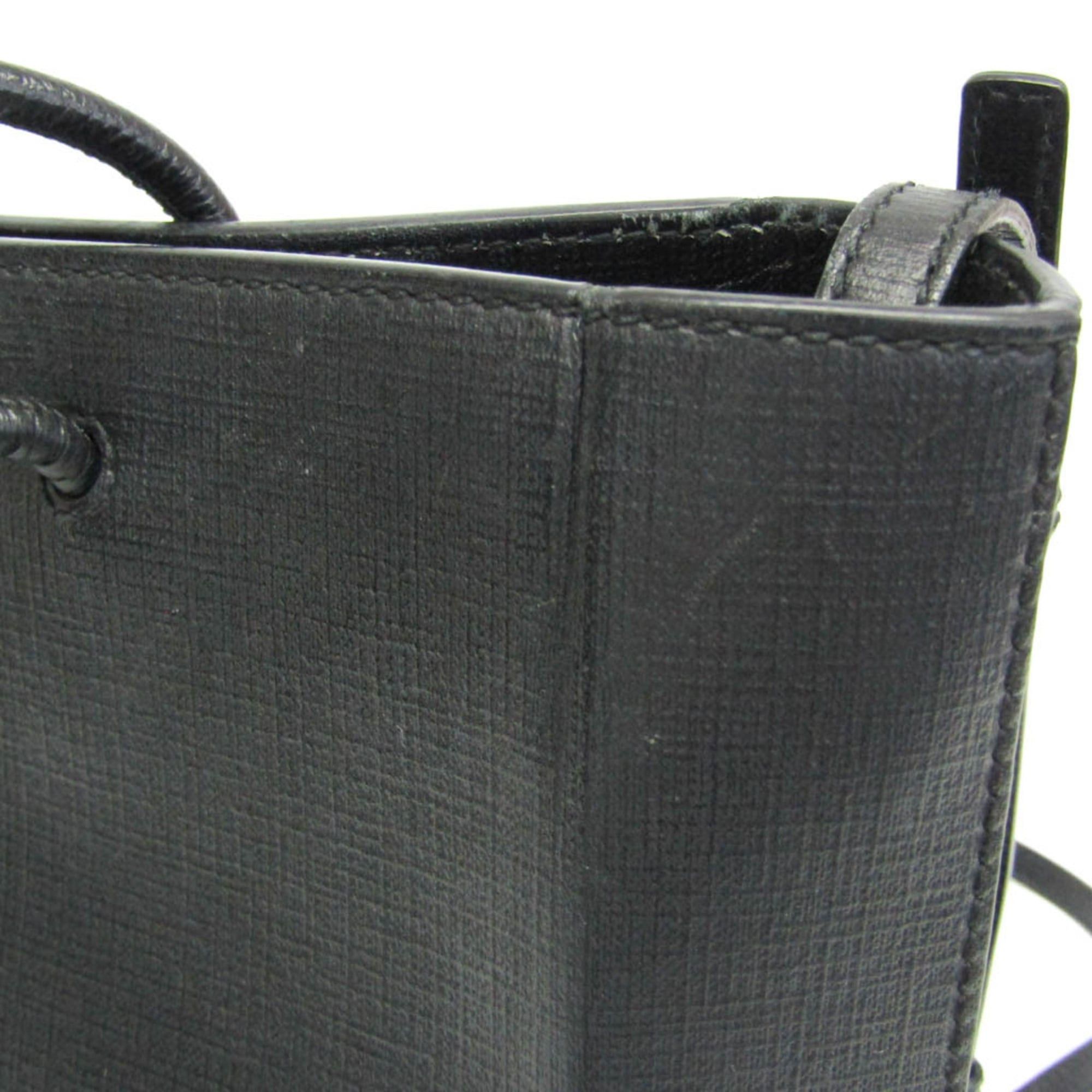 Balenciaga Balenciaga Shopping Bag S 597860 Men,Women Leather Shoulder Bag,Tote Bag Black Size ONE SIZE - 12 Thumbnail