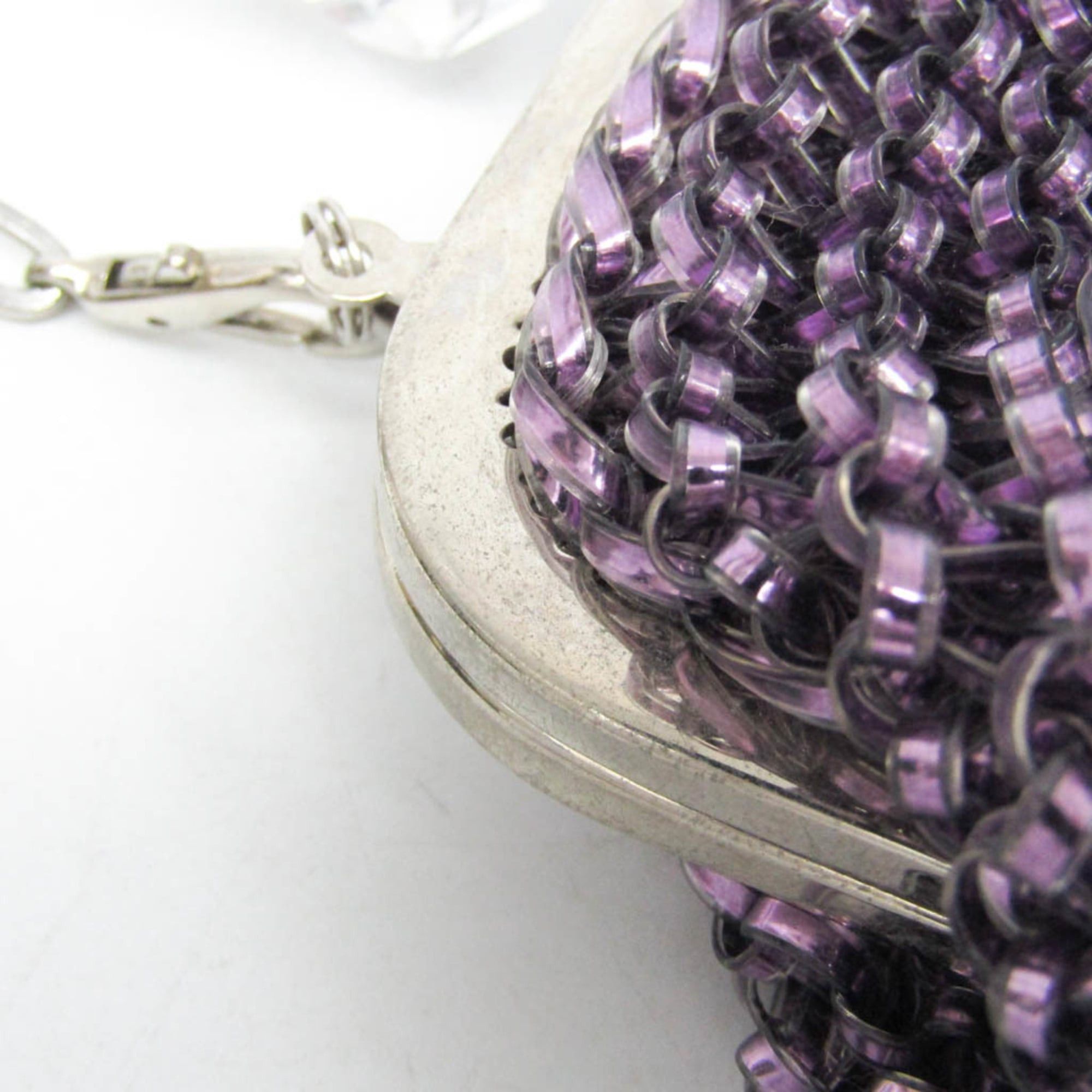 ANTEPRIMA Anteprima Chain Shoulder Bag Women's Wire Handbag,Shoulder Bag Purple Size ONE SIZE - 7 Thumbnail