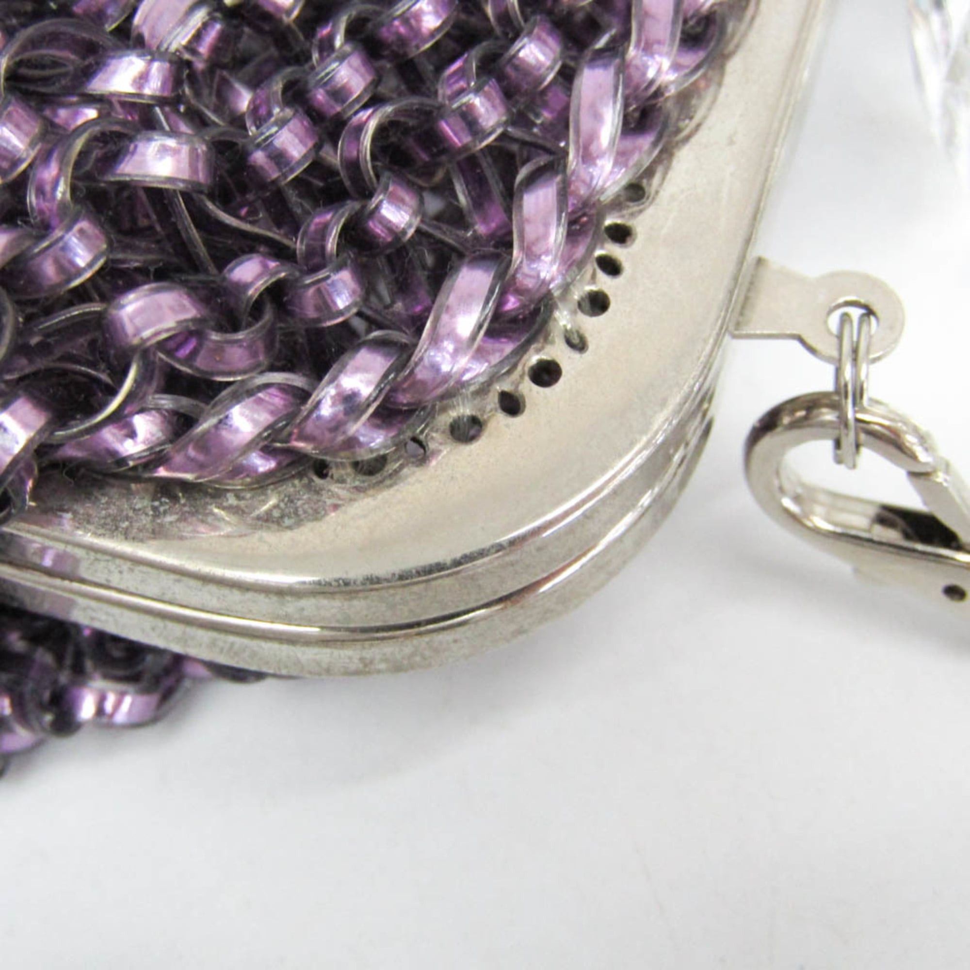 ANTEPRIMA Anteprima Chain Shoulder Bag Women's Wire Handbag,Shoulder Bag Purple Size ONE SIZE - 6 Thumbnail