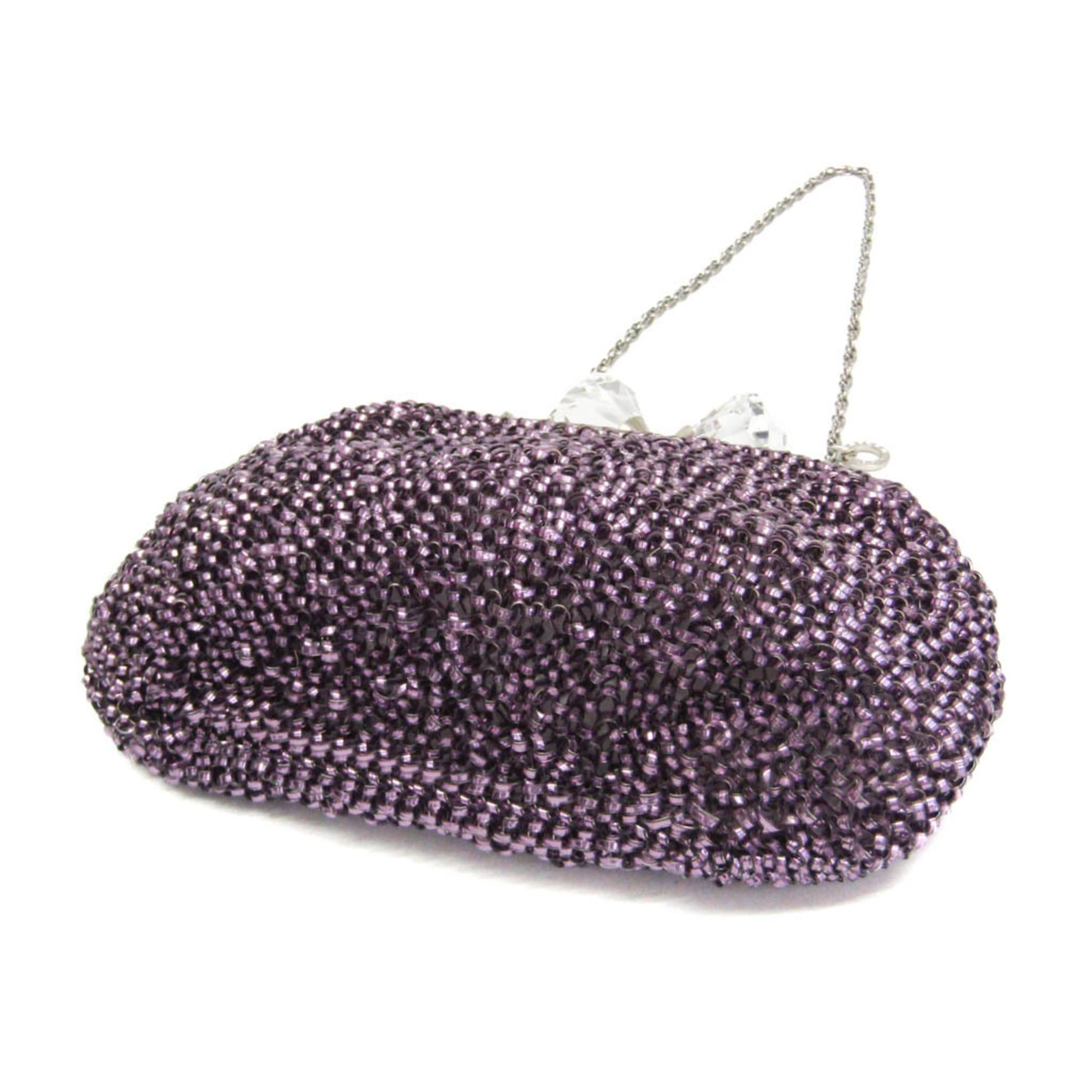 ANTEPRIMA Anteprima Chain Shoulder Bag Women's Wire Handbag,Shoulder Bag Purple Size ONE SIZE - 2 Thumbnail