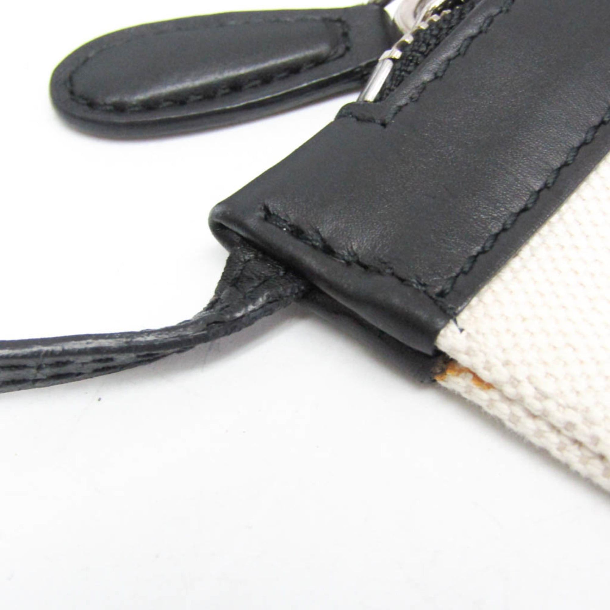 Balenciaga Balenciaga Navy Cabas XS 390346 Women's Canvas,Leather Handbag,Shoulder Bag Black,Cream Size ONE SIZE - 12 Thumbnail