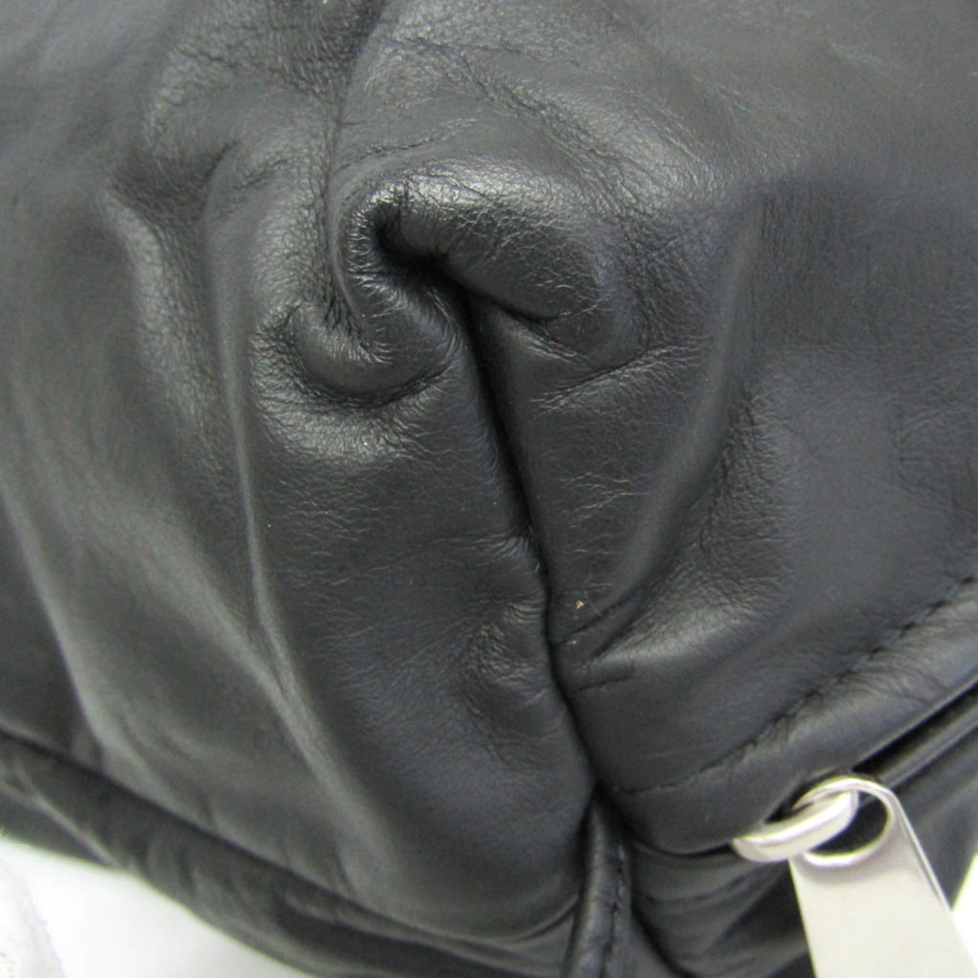 Bottega Veneta Bottega Veneta One-shoulder Bag 658754 Men,Women Leather Shoulder Bag Black Size ONE SIZE - 5 Thumbnail