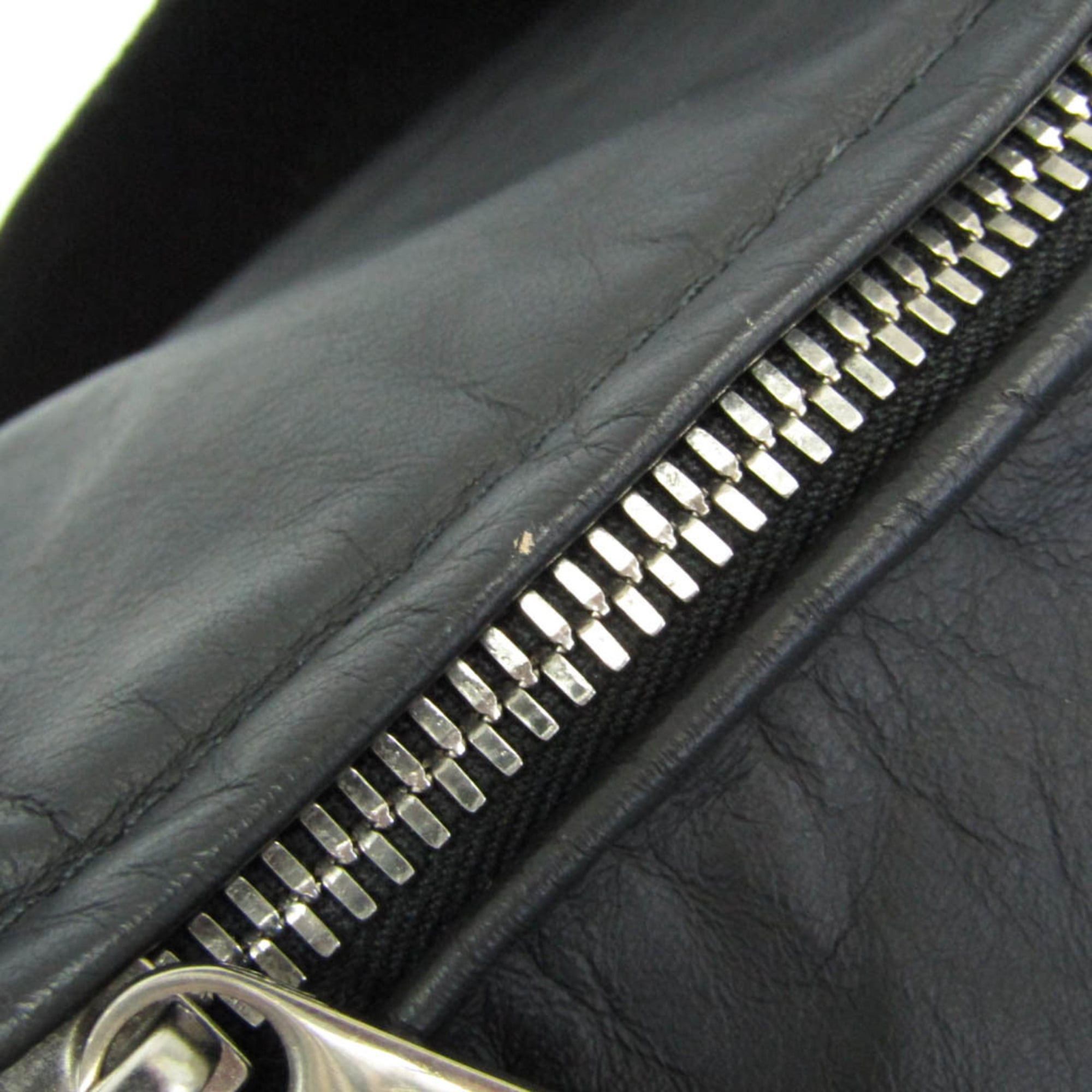 Bottega Veneta Bottega Veneta One-shoulder Bag 658754 Men,Women Leather Shoulder Bag Black Size ONE SIZE - 12 Thumbnail