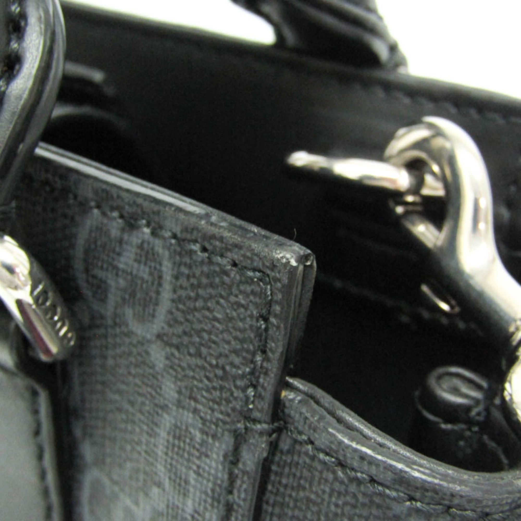 Gucci Gucci 696010 Men,Women GG Supreme,Leather Handbag,Shoulder Bag Black Size ONE SIZE - 7 Thumbnail