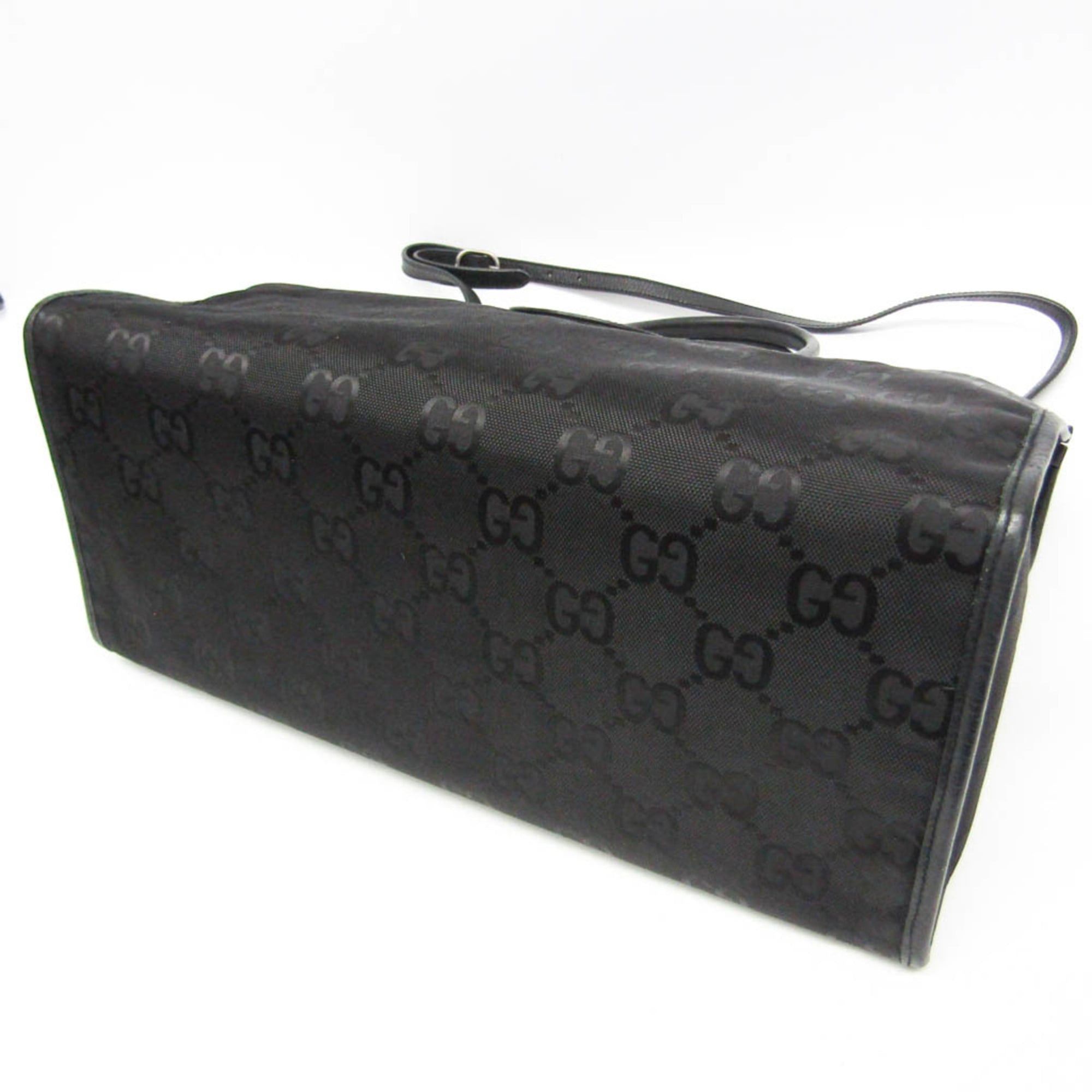 Gucci Gucci Off The Grid GG 630353 Men,Women Nylon Canvas,Leather Handbag,Shoulder Bag Black Size ONE SIZE - 7 Thumbnail