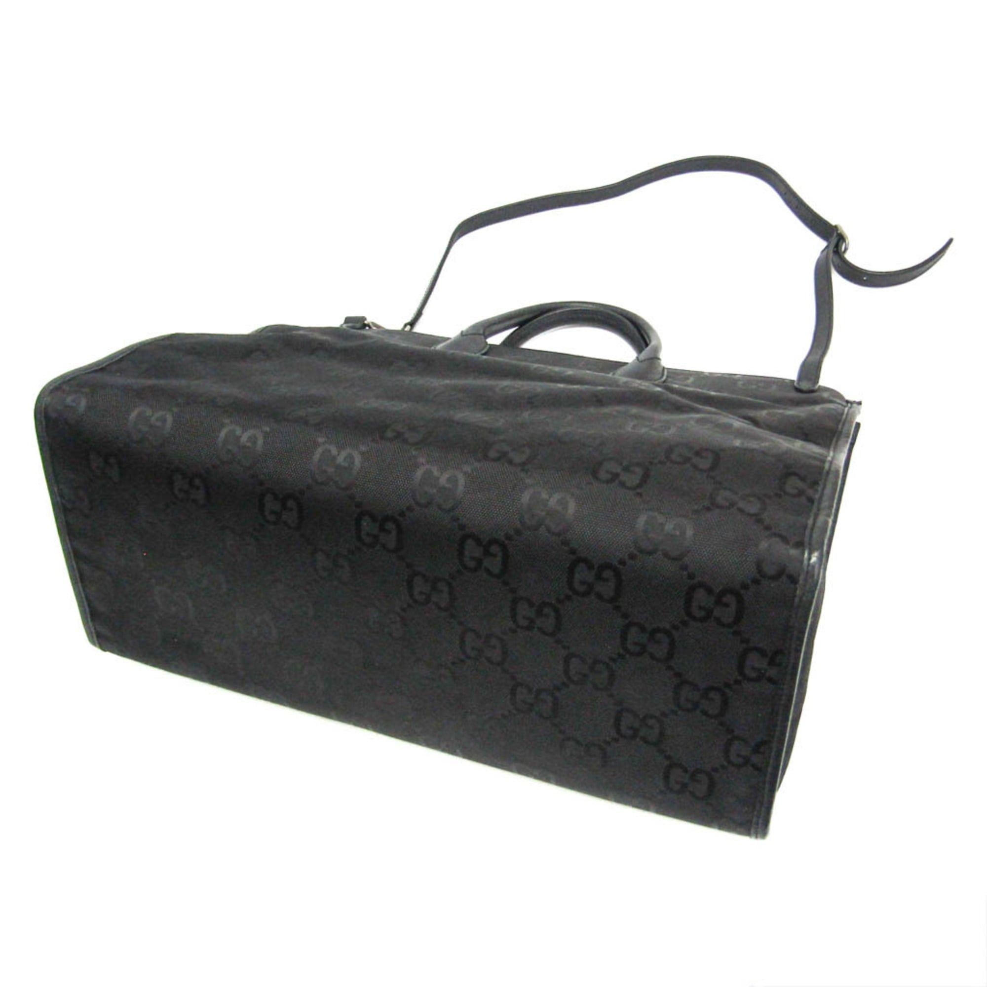 Gucci Gucci Off The Grid GG 630353 Men,Women Nylon Canvas,Leather Handbag,Shoulder Bag Black Size ONE SIZE - 2 Thumbnail