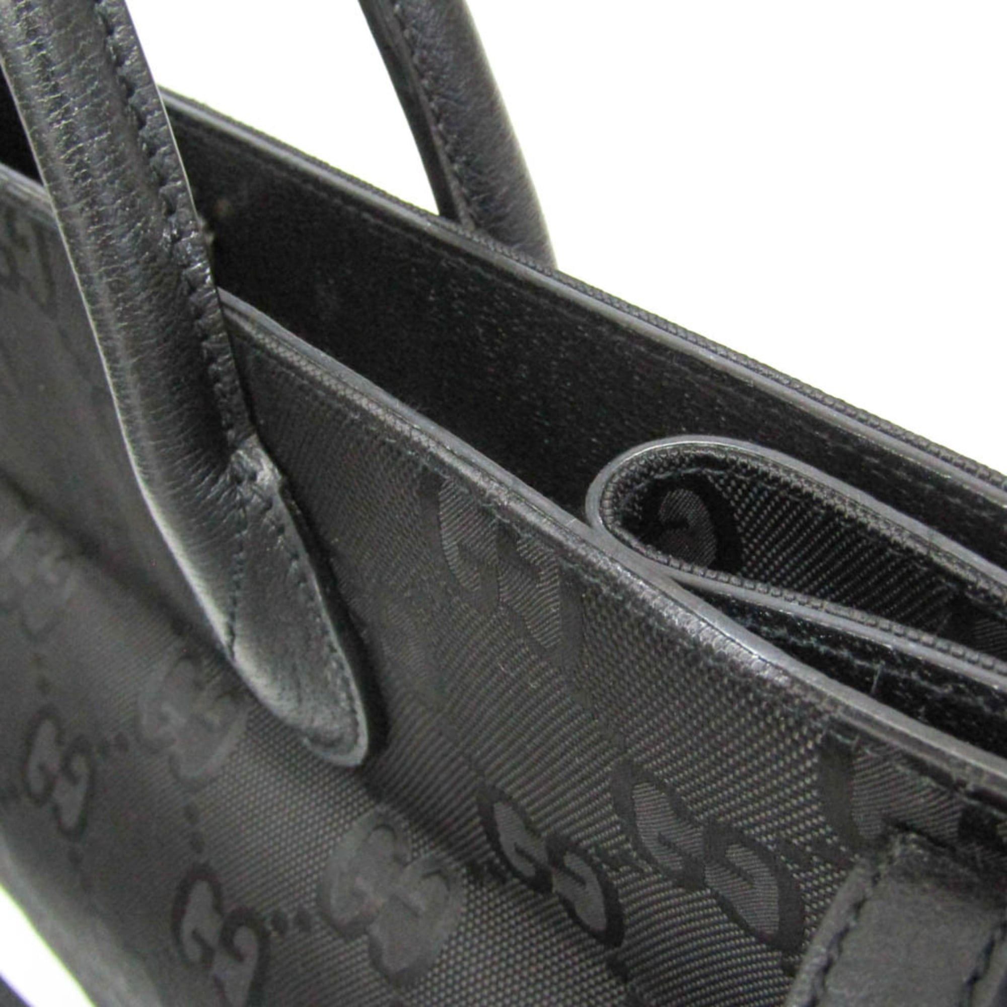 Gucci Gucci Off The Grid GG 630353 Men,Women Nylon Canvas,Leather Handbag,Shoulder Bag Black Size ONE SIZE - 10 Thumbnail
