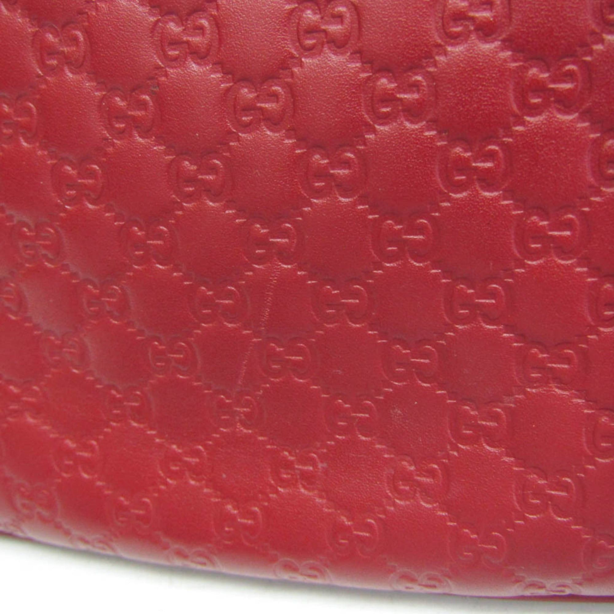 Gucci Gucci MicroGuccissima 449654 Women's Leather Handbag,Shoulder Bag Red Color Size ONE SIZE - 8 Thumbnail