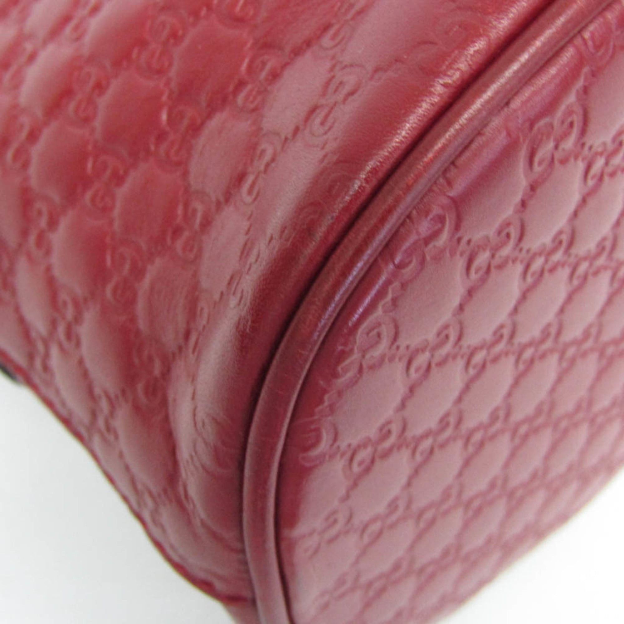 Gucci Gucci MicroGuccissima 449654 Women's Leather Handbag,Shoulder Bag Red Color Size ONE SIZE - 6 Thumbnail