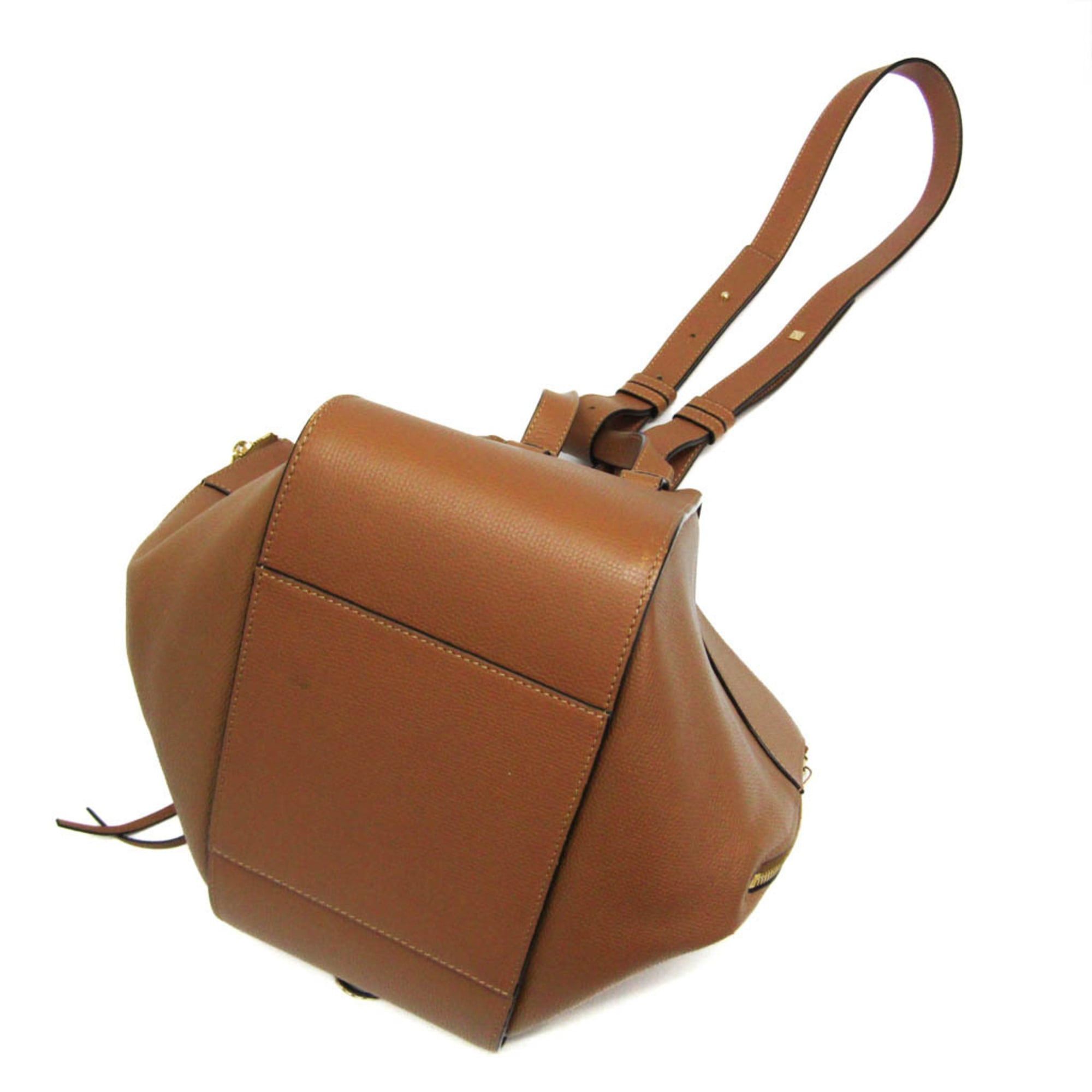 Loewe Loewe Hammock Small Women's Leather Handbag,Shoulder Bag Brown Size ONE SIZE - 2 Thumbnail