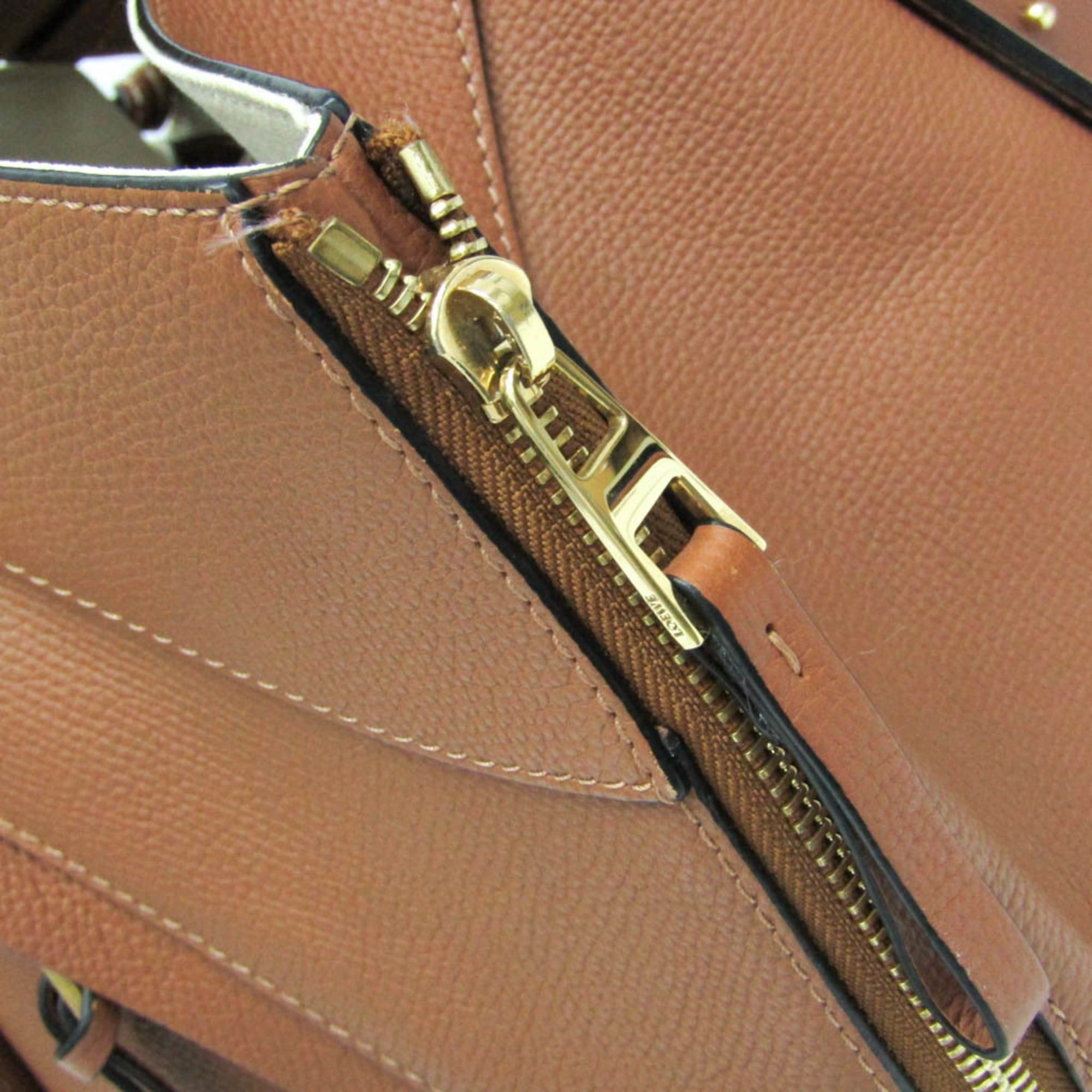 Loewe Loewe Hammock Small Women's Leather Handbag,Shoulder Bag Brown Size ONE SIZE - 8 Thumbnail
