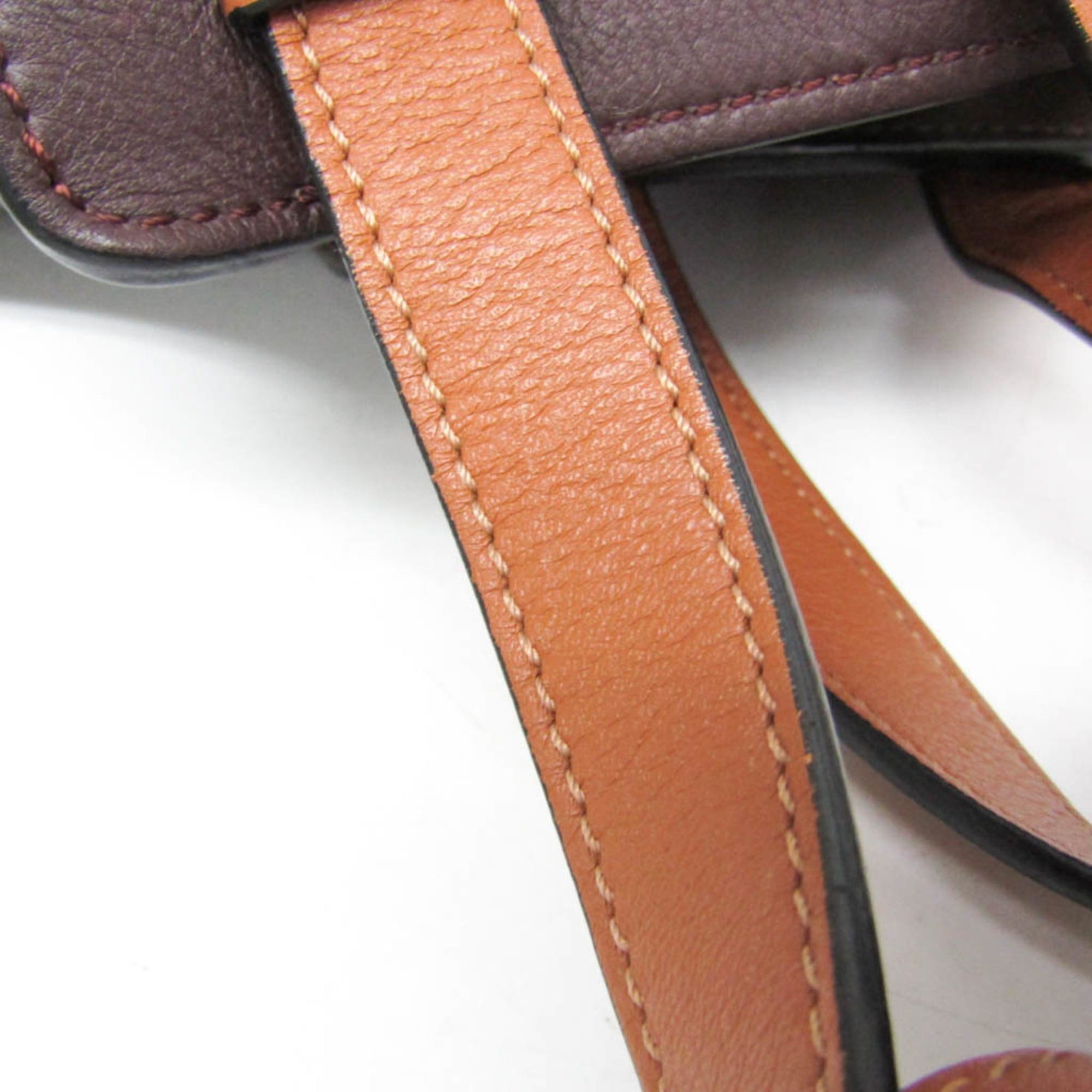 Loewe Loewe Hammock Small Women's Leather Handbag,Shoulder Bag Camel,Dark Purple,Gray Size ONE SIZE - 15 Thumbnail