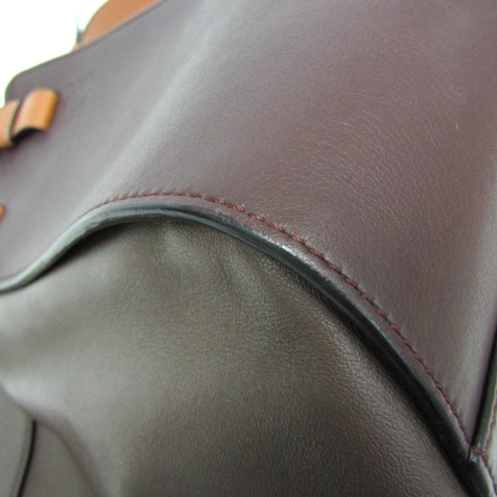 Loewe Loewe Hammock Small Women's Leather Handbag,Shoulder Bag Camel,Dark Purple,Gray Size ONE SIZE - 5 Thumbnail