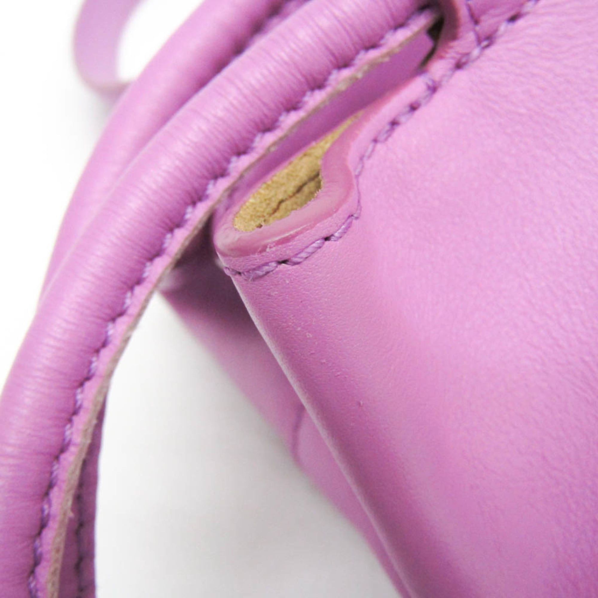 Loewe Loewe Paseo Small Women's Leather Handbag,Shoulder Bag Pink Size ONE SIZE - 6 Thumbnail