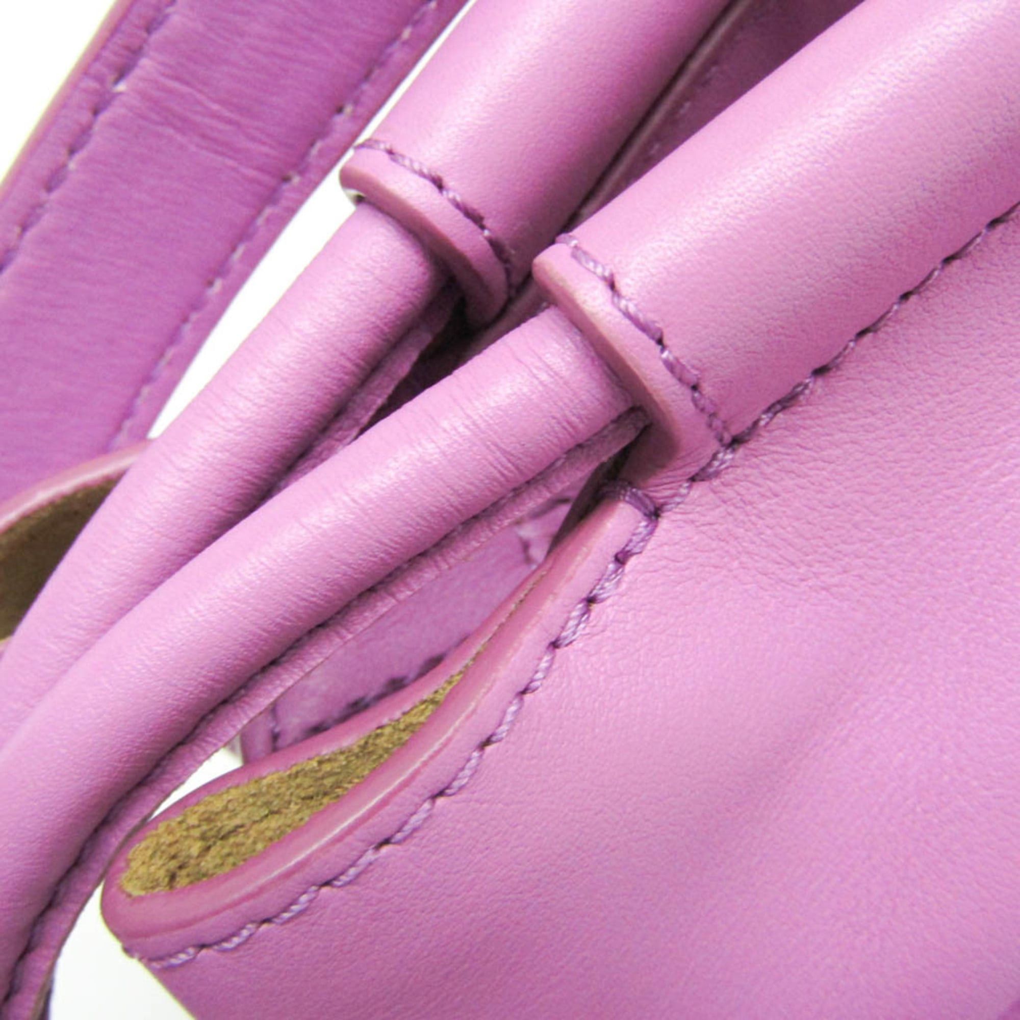 Loewe Loewe Paseo Small Women's Leather Handbag,Shoulder Bag Pink Size ONE SIZE - 8 Thumbnail