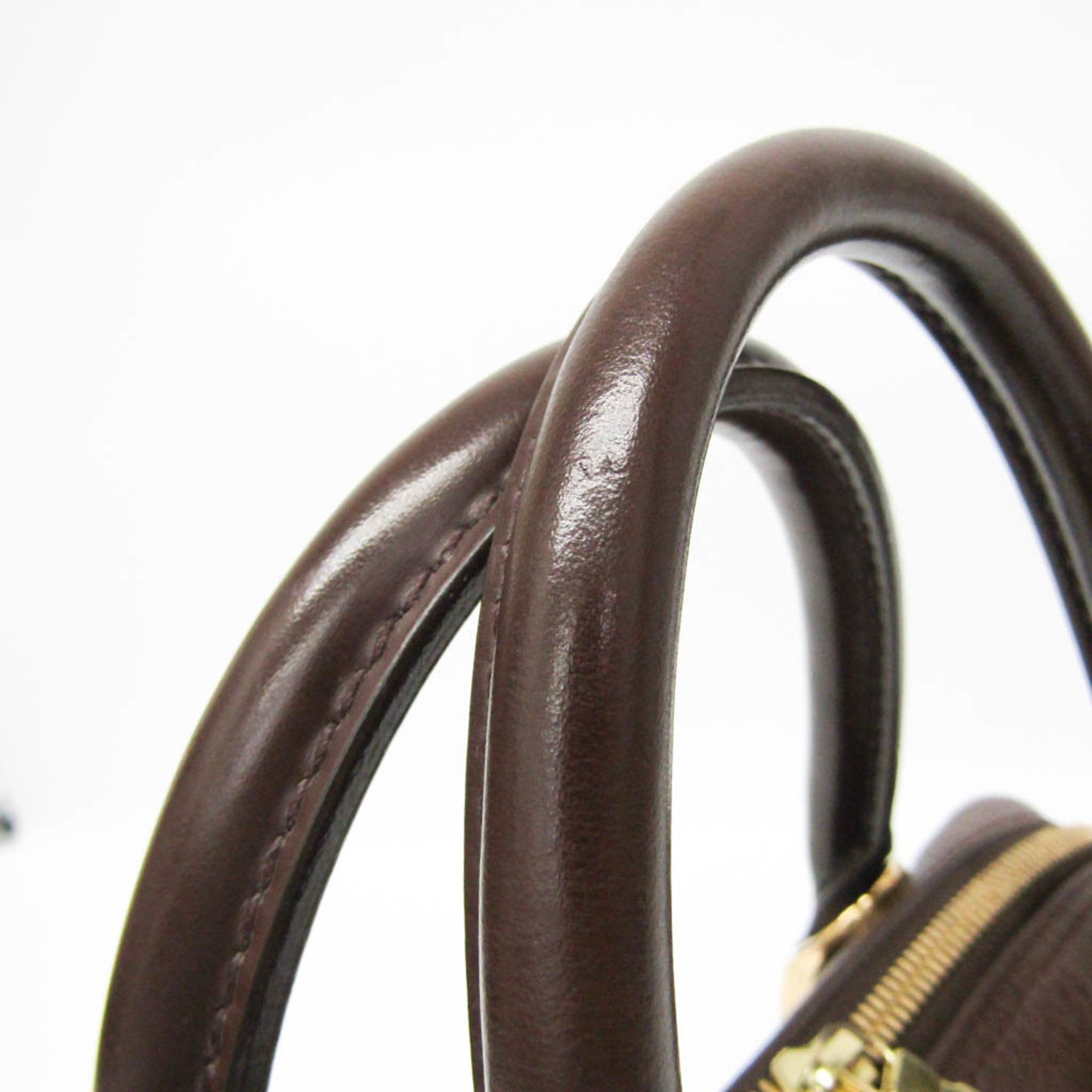 Louis Vuitton Louis Vuitton Damier Brera N51150 Women's Handbag Ebene Size ONE SIZE - 9 Thumbnail