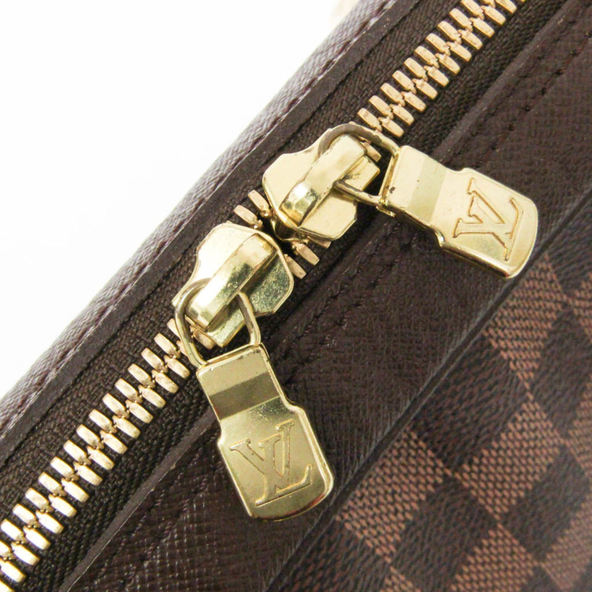 Louis Vuitton Louis Vuitton Damier Brera N51150 Women's Handbag Ebene Size ONE SIZE - 10 Thumbnail