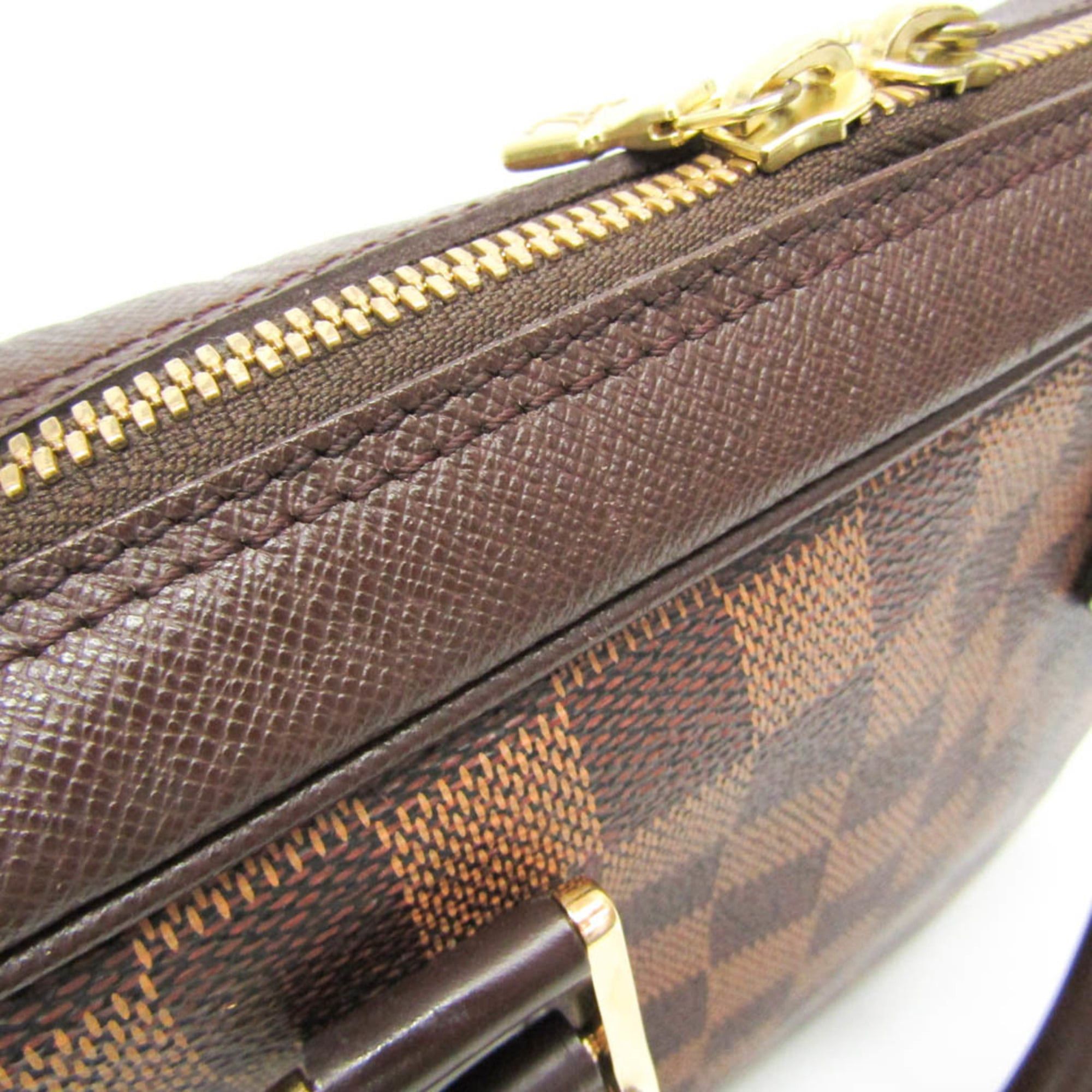Louis Vuitton Louis Vuitton Damier Brera N51150 Women's Handbag Ebene Size ONE SIZE - 7 Thumbnail