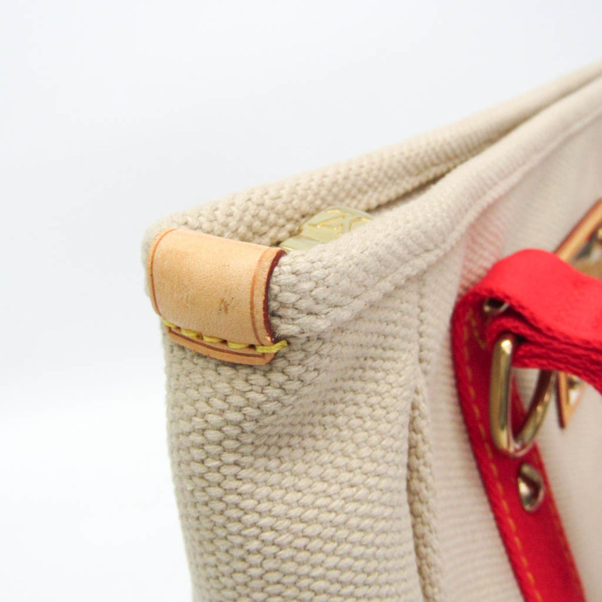 Louis Vuitton Louis Vuitton Antigua Cabas MM M40035 Women's Tote Bag Beige,Red Color Size ONE SIZE - 8 Thumbnail
