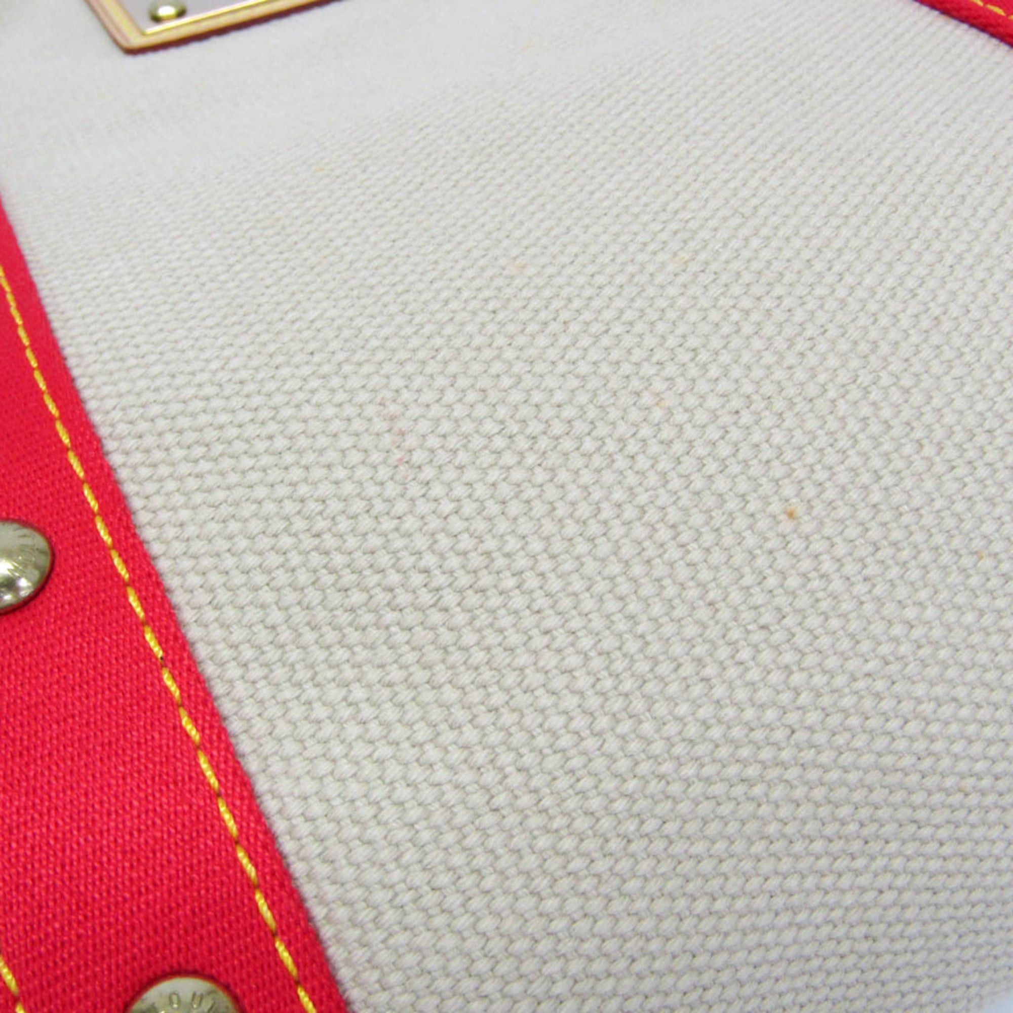 Louis Vuitton Louis Vuitton Antigua Cabas MM M40035 Women's Tote Bag Beige,Red Color Size ONE SIZE - 6 Thumbnail